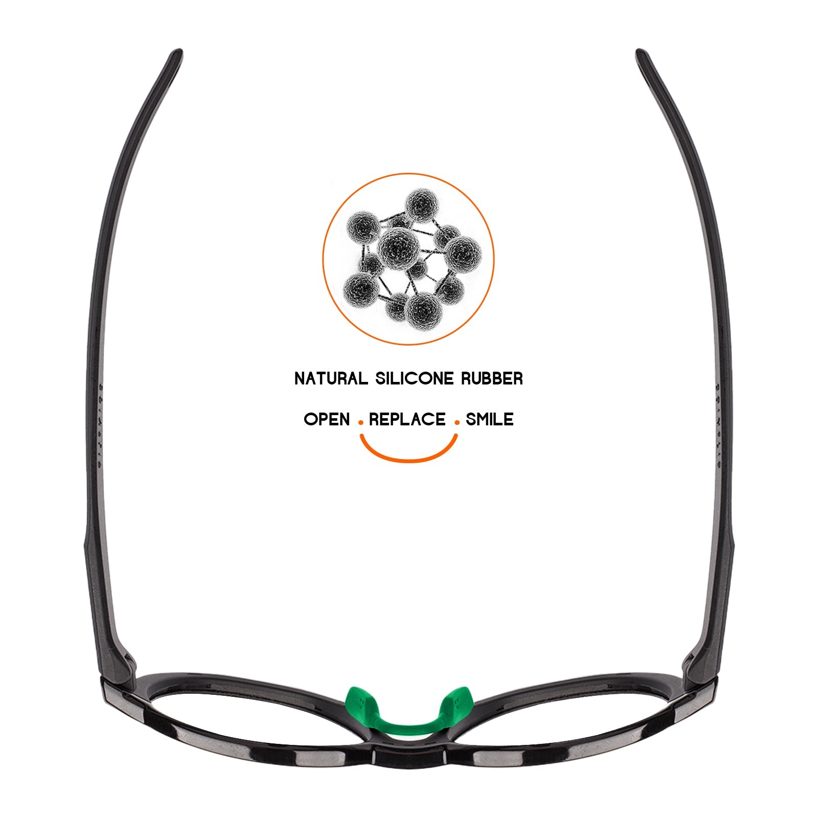 Deep Green-Low Bridge Fit Standard