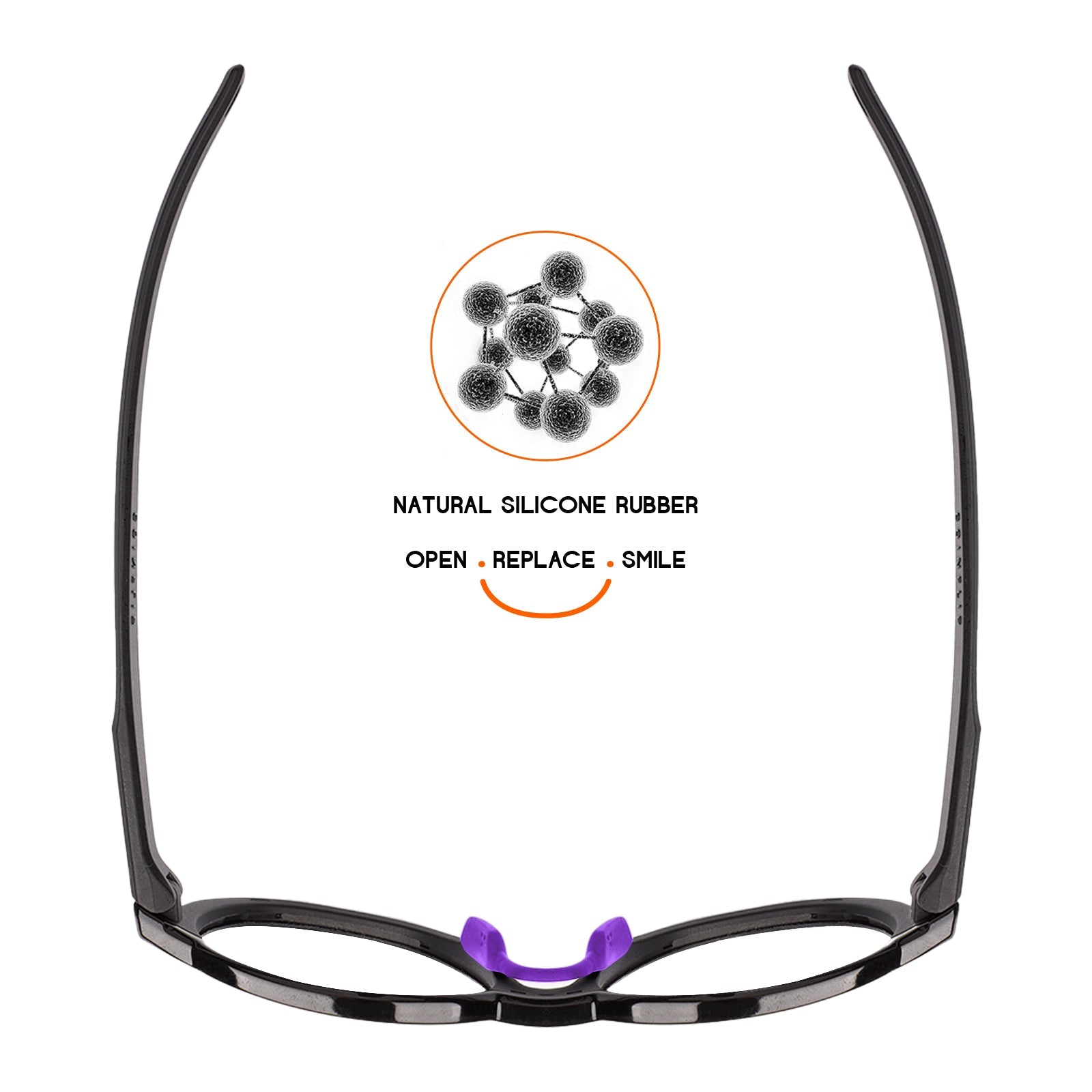 Purple-Low Bridge Fit Standard