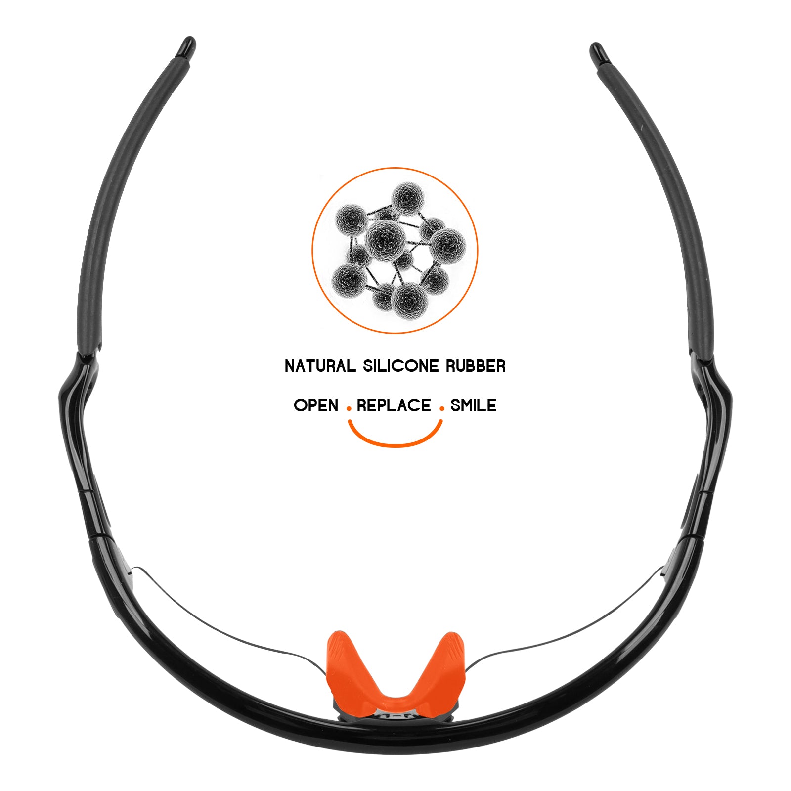 Orange-Low Bridge Fit Middle