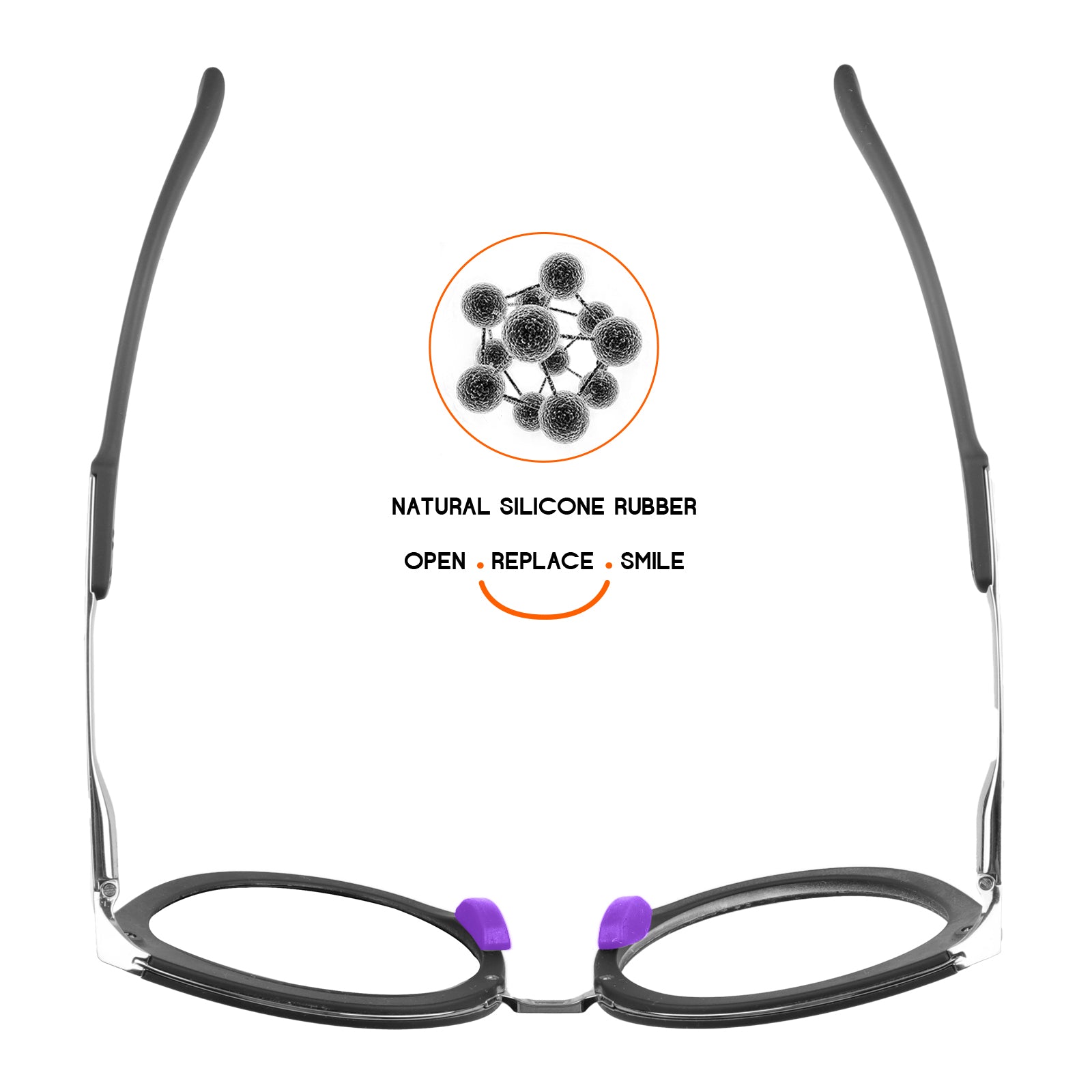 Purple-Low Bridge Fit Standard