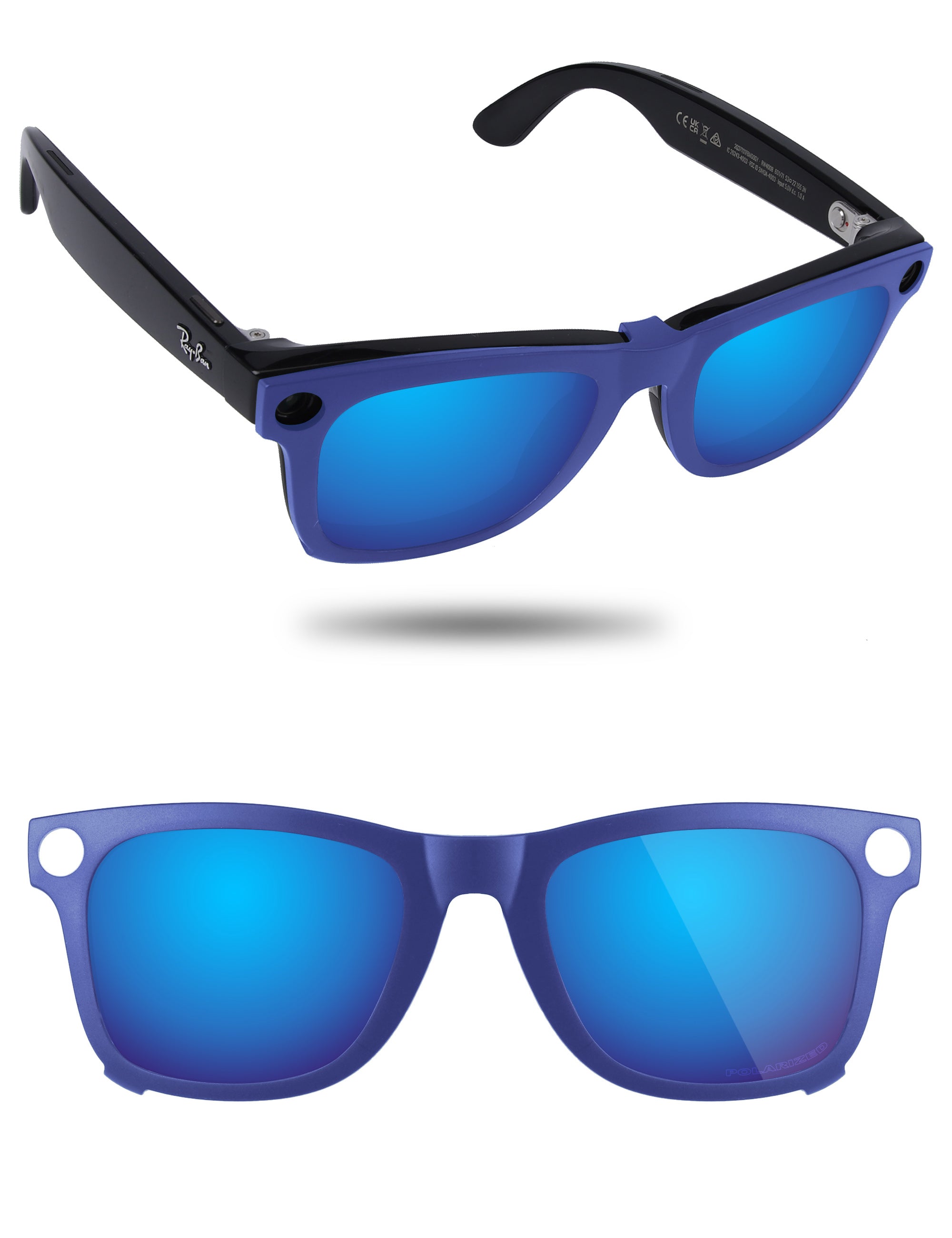 Sky Blue FlashMirror™-Blue