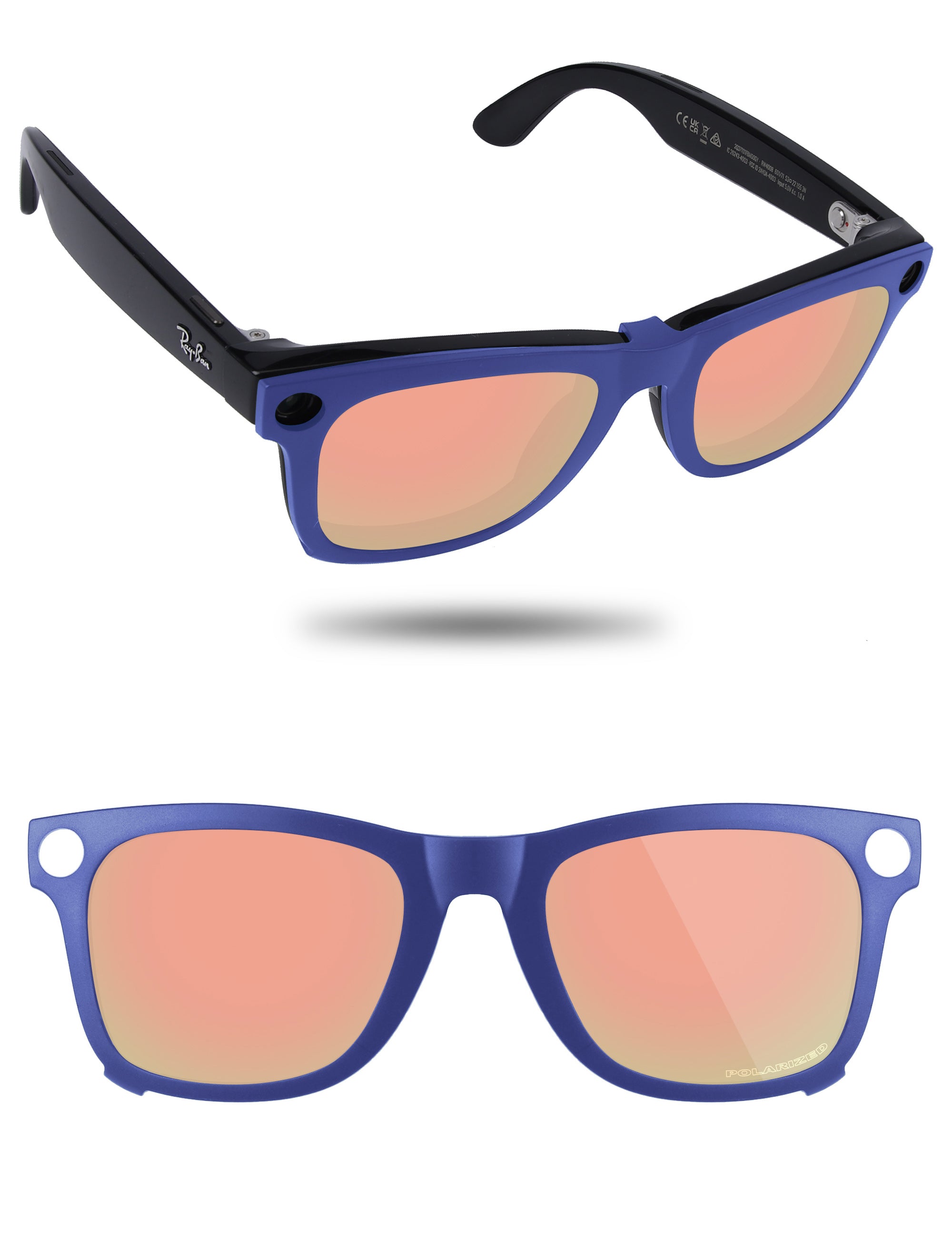 Rose Gold FlashMirror™-Blue