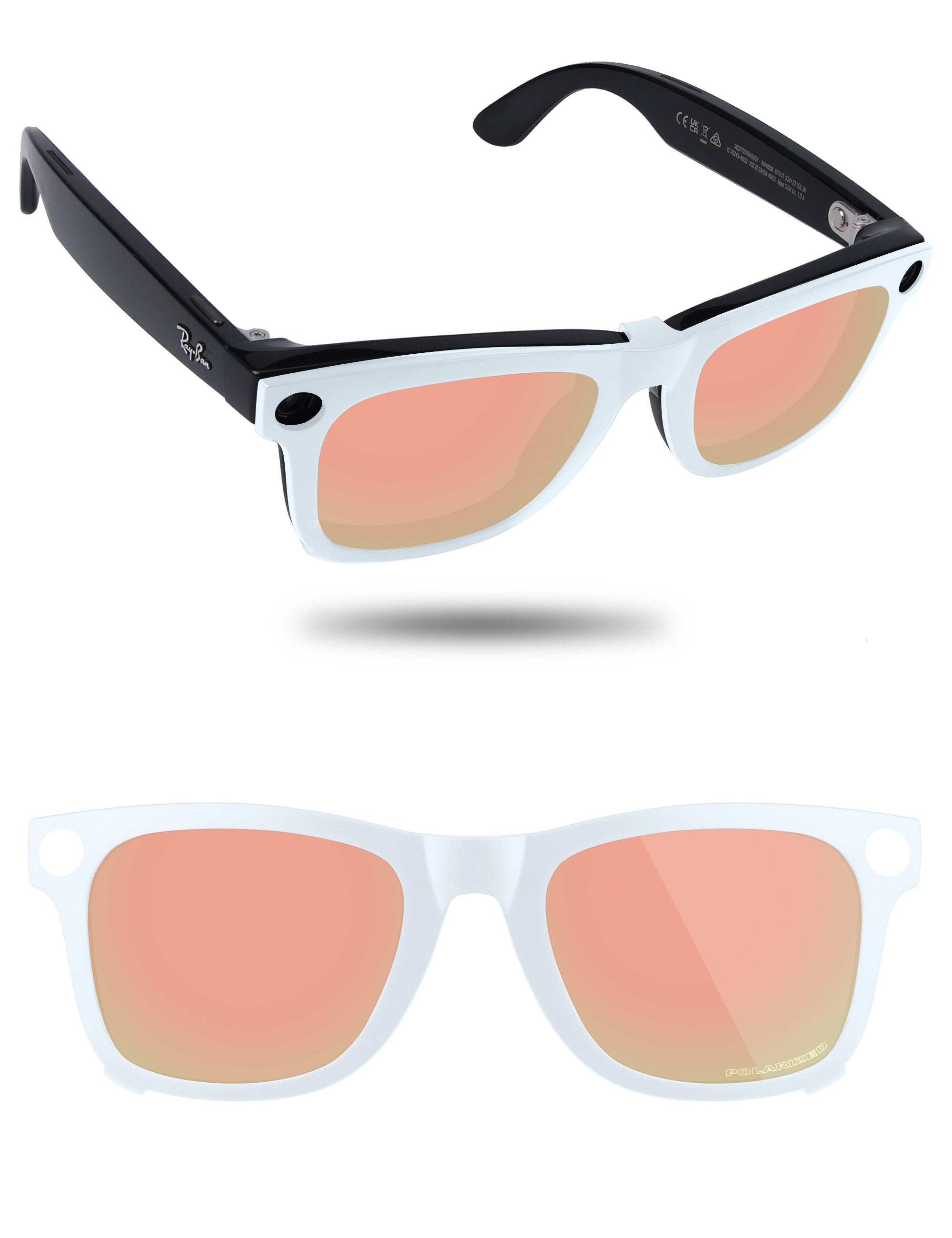 Rose Gold FlashMirror™-White