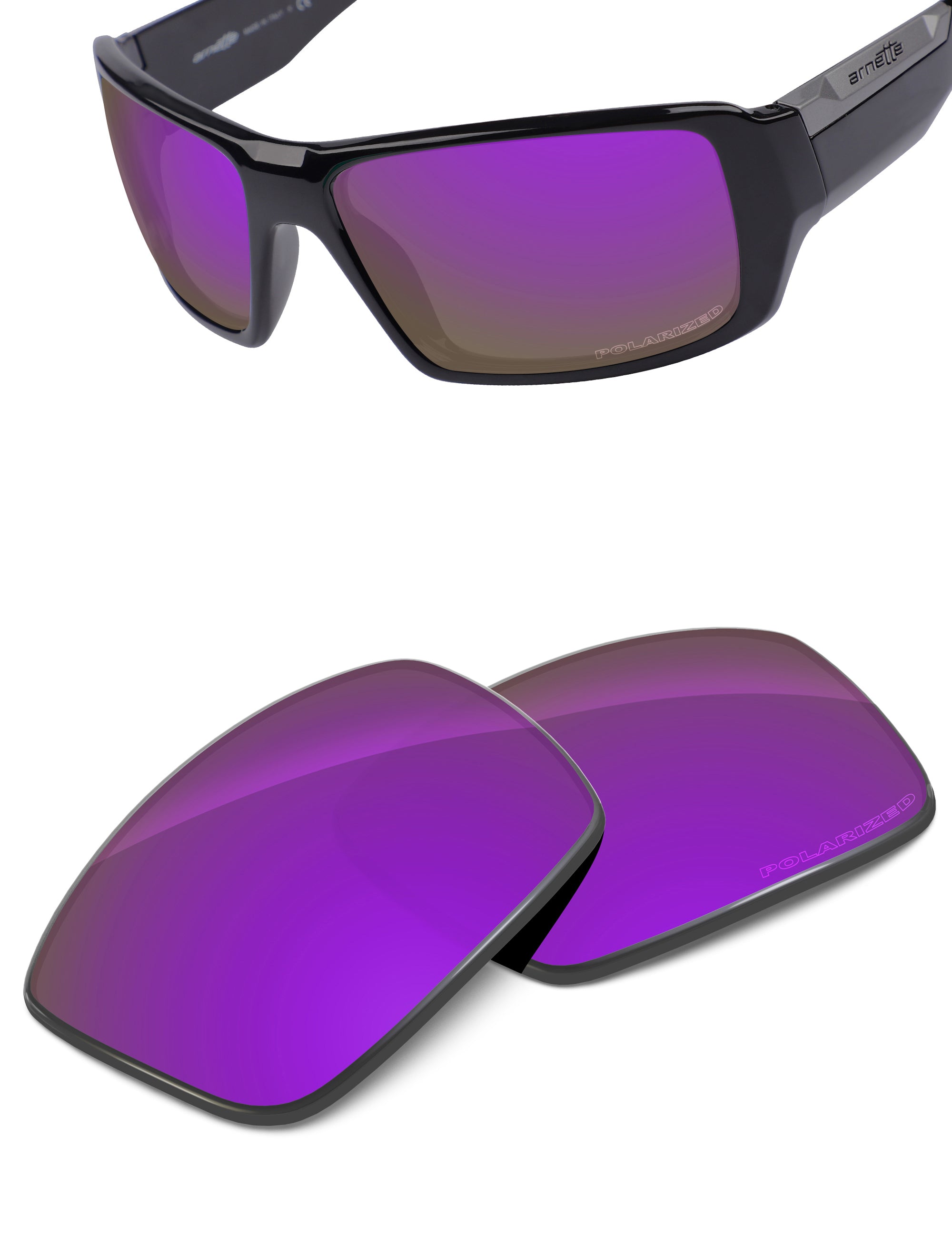 Plum Purple FlashMirror™-Polarized