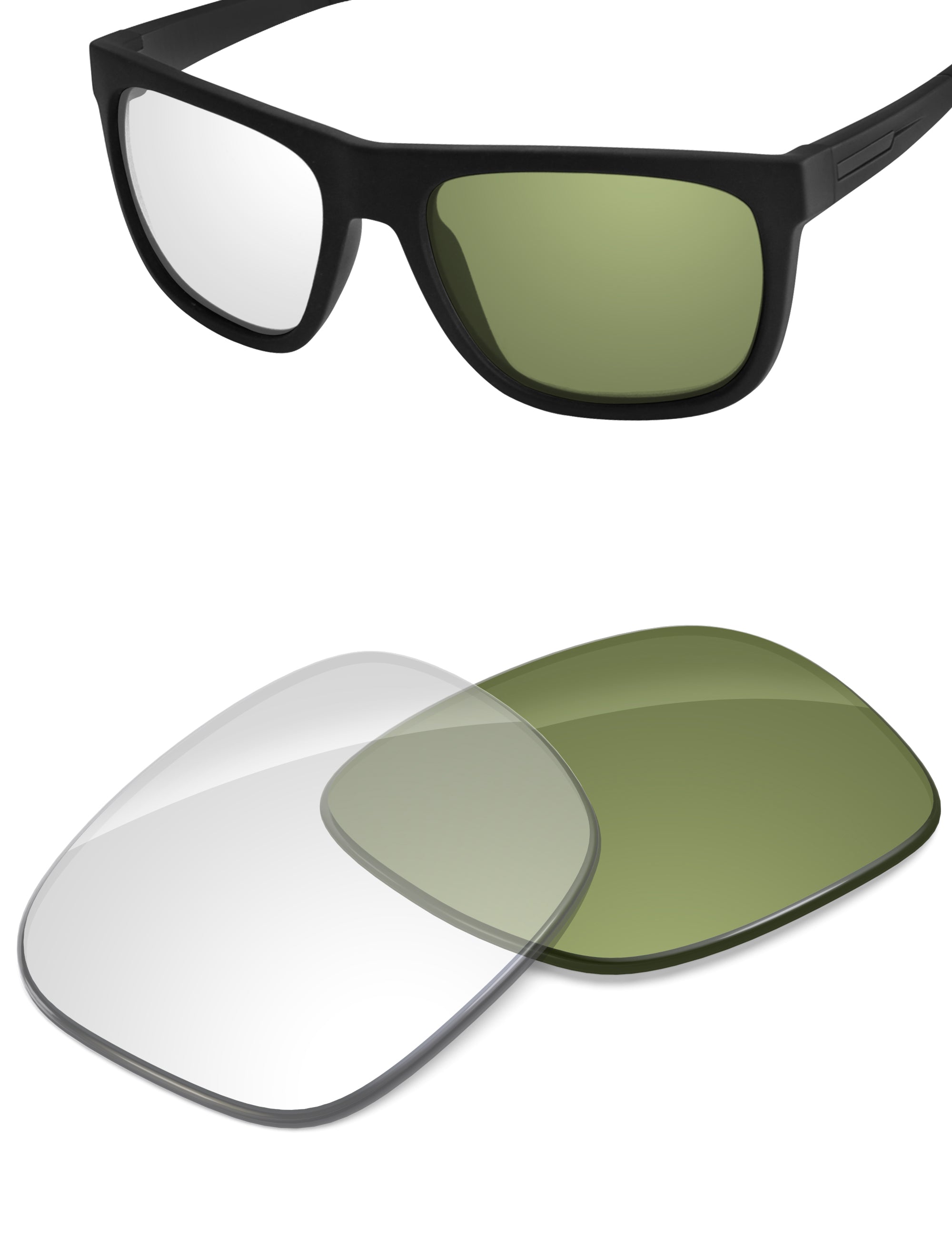 Adapt Green Photochromic Blue Light Blocking-Non-Polarized