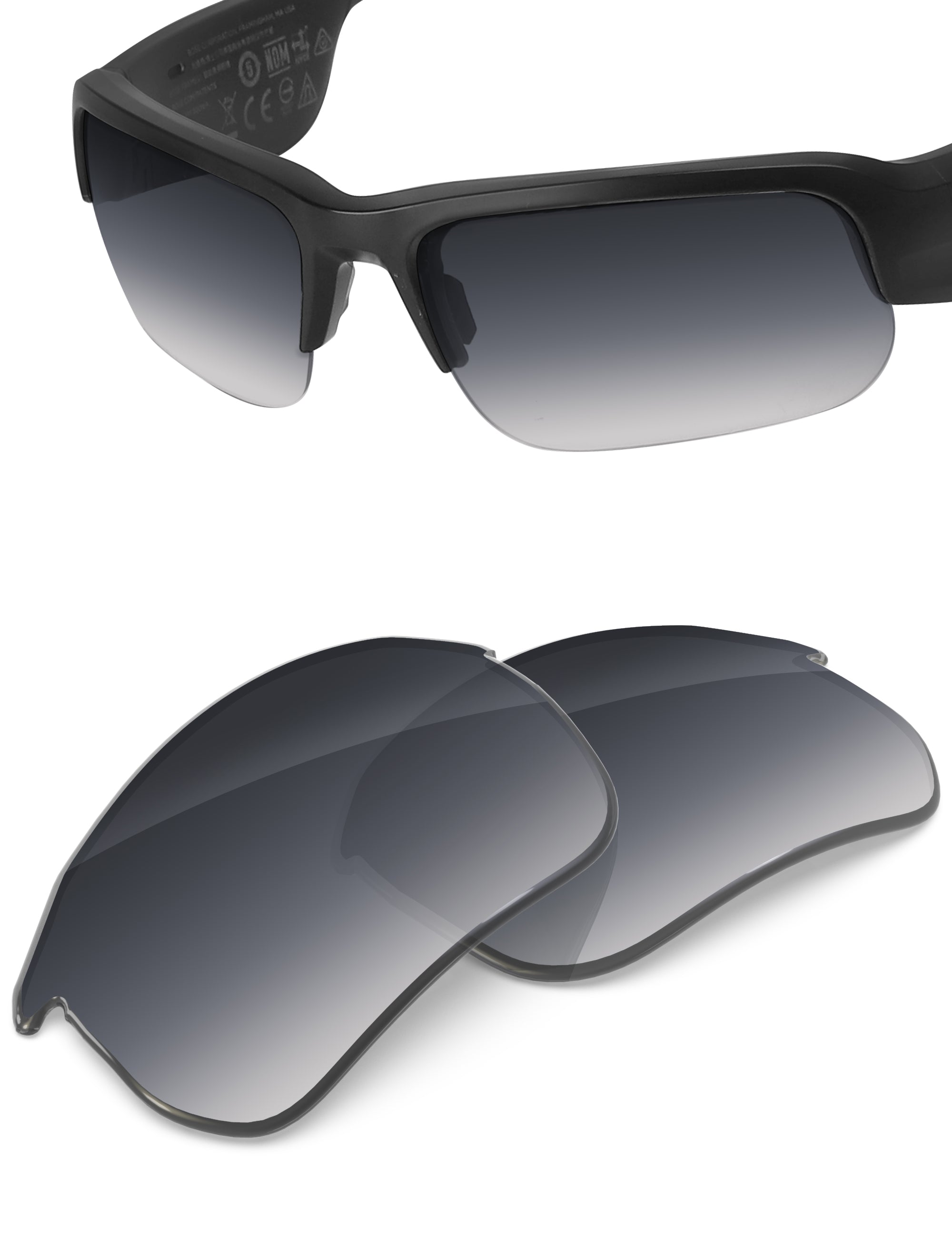 Gray Gradient-Non-Polarized