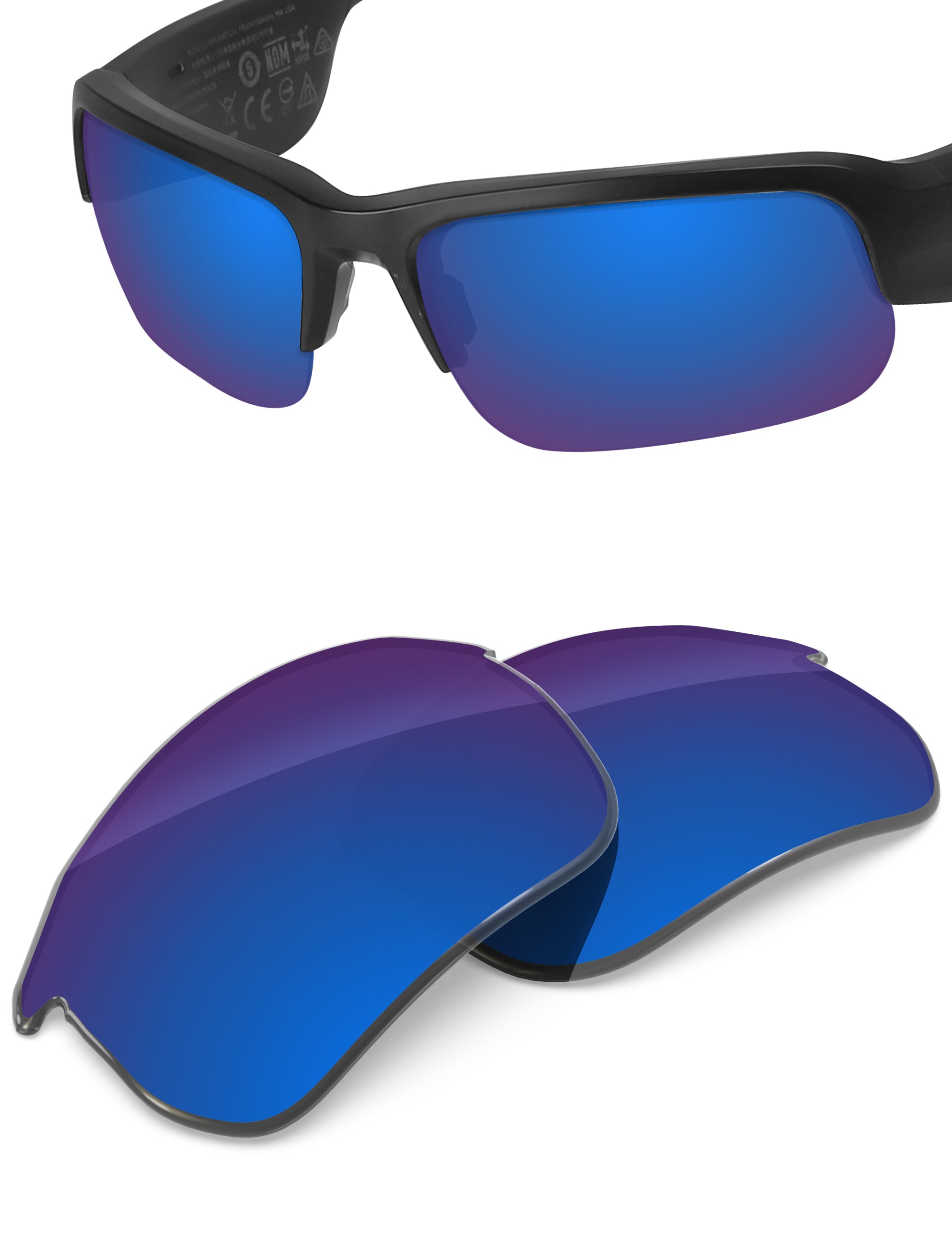 Sapphire Blue FlashMirror™-Non-Polarized