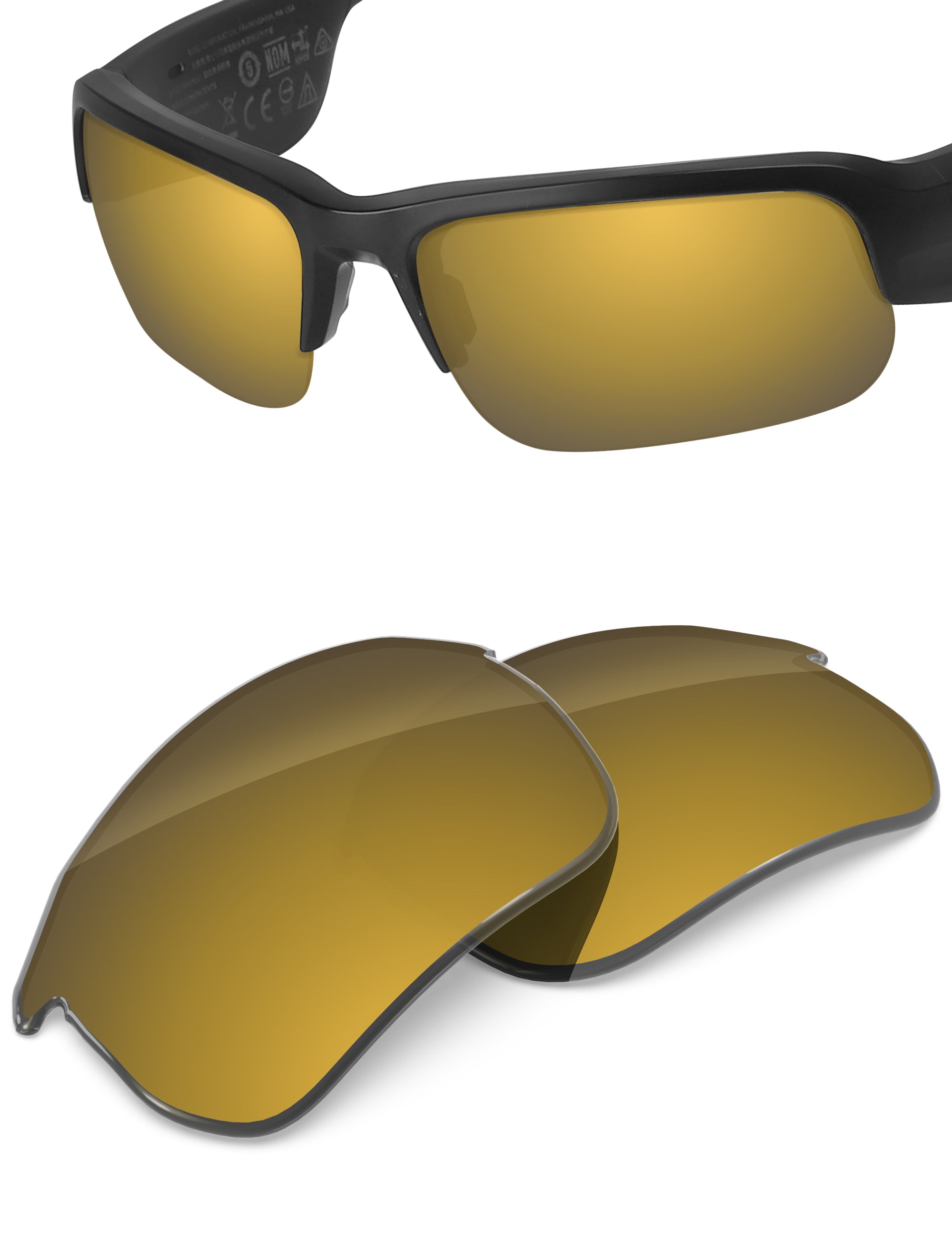 Tungsten Gold FlashMirror™-Non-Polarized