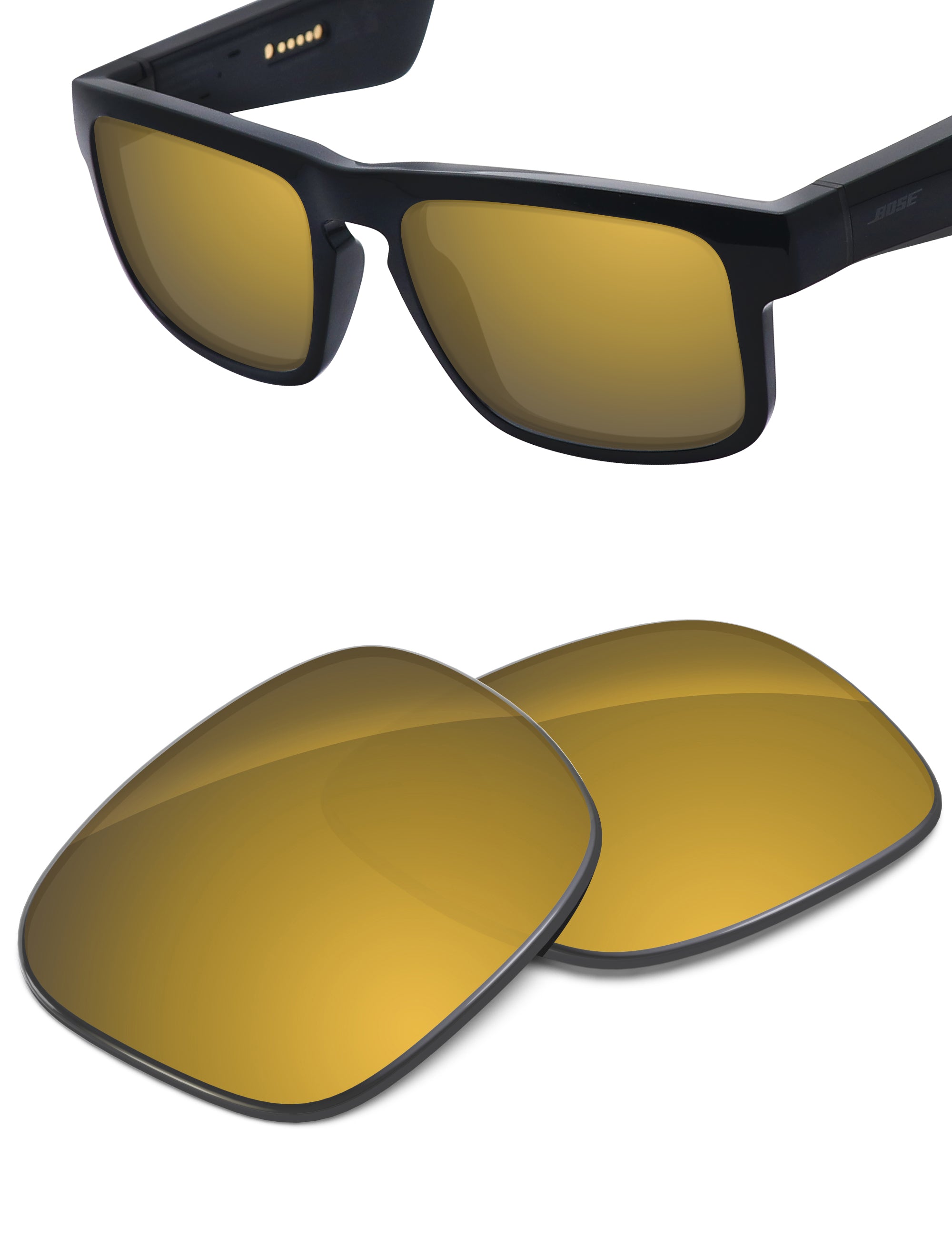 Tungsten Gold FlashMirror™-Non-Polarized