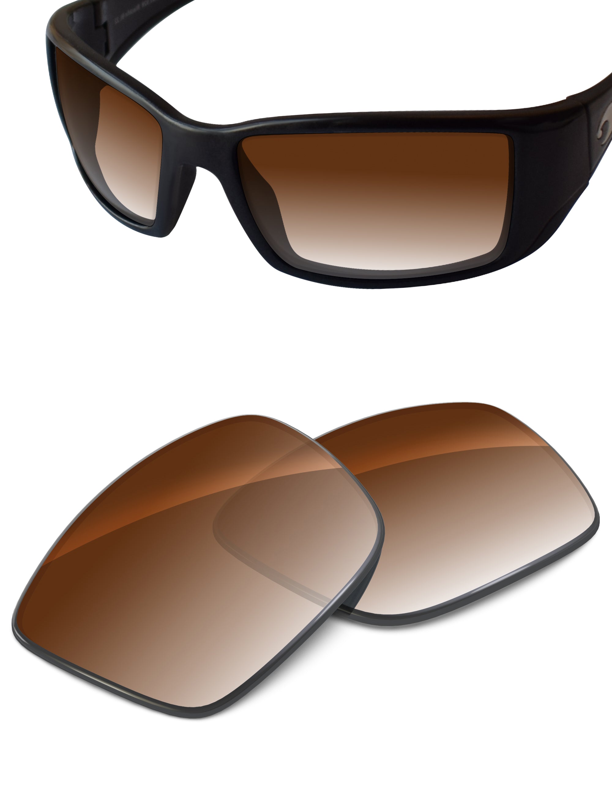 Brown Gradient-Non-Polarized