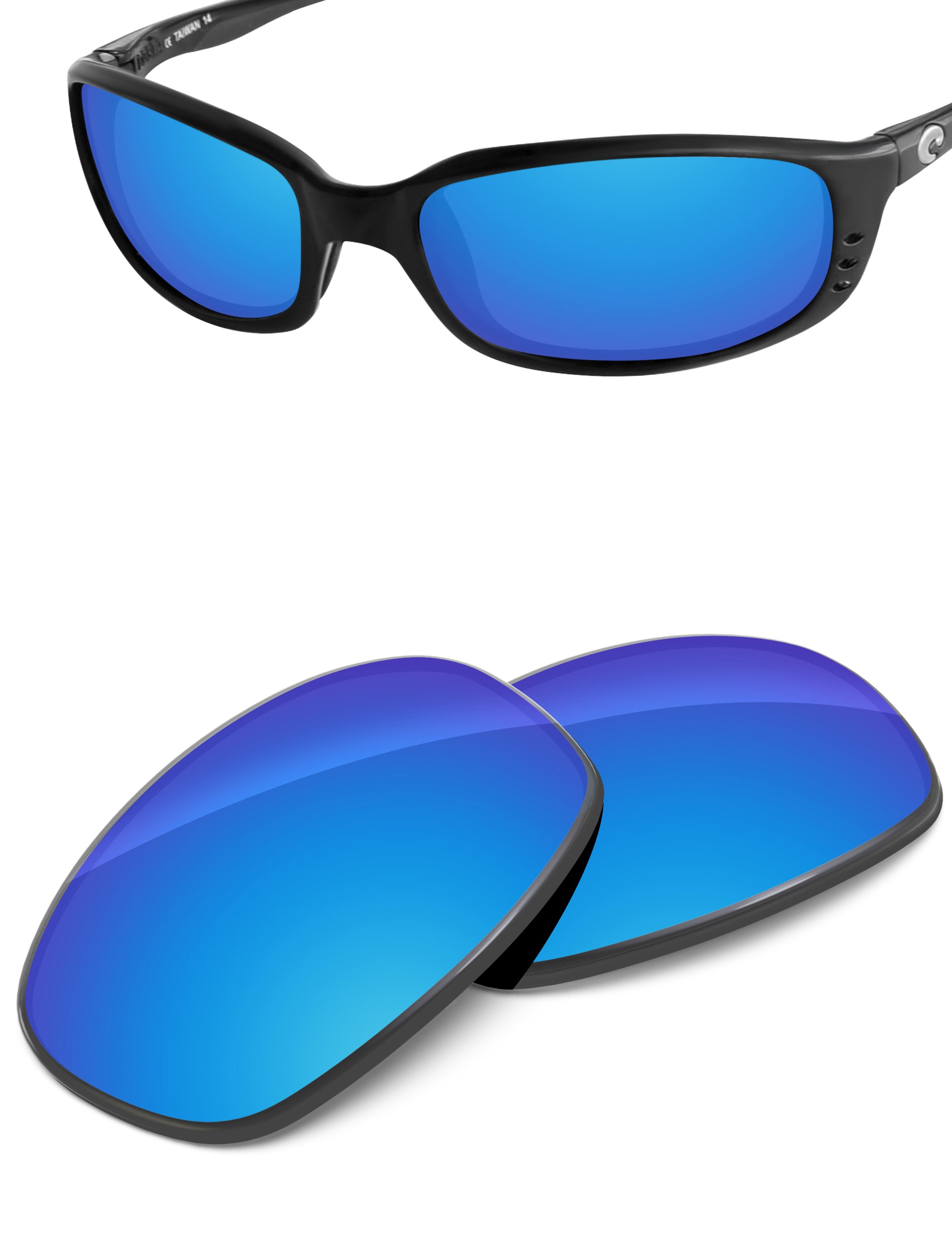 Sky Blue FlashMirror™-Non-Polarized