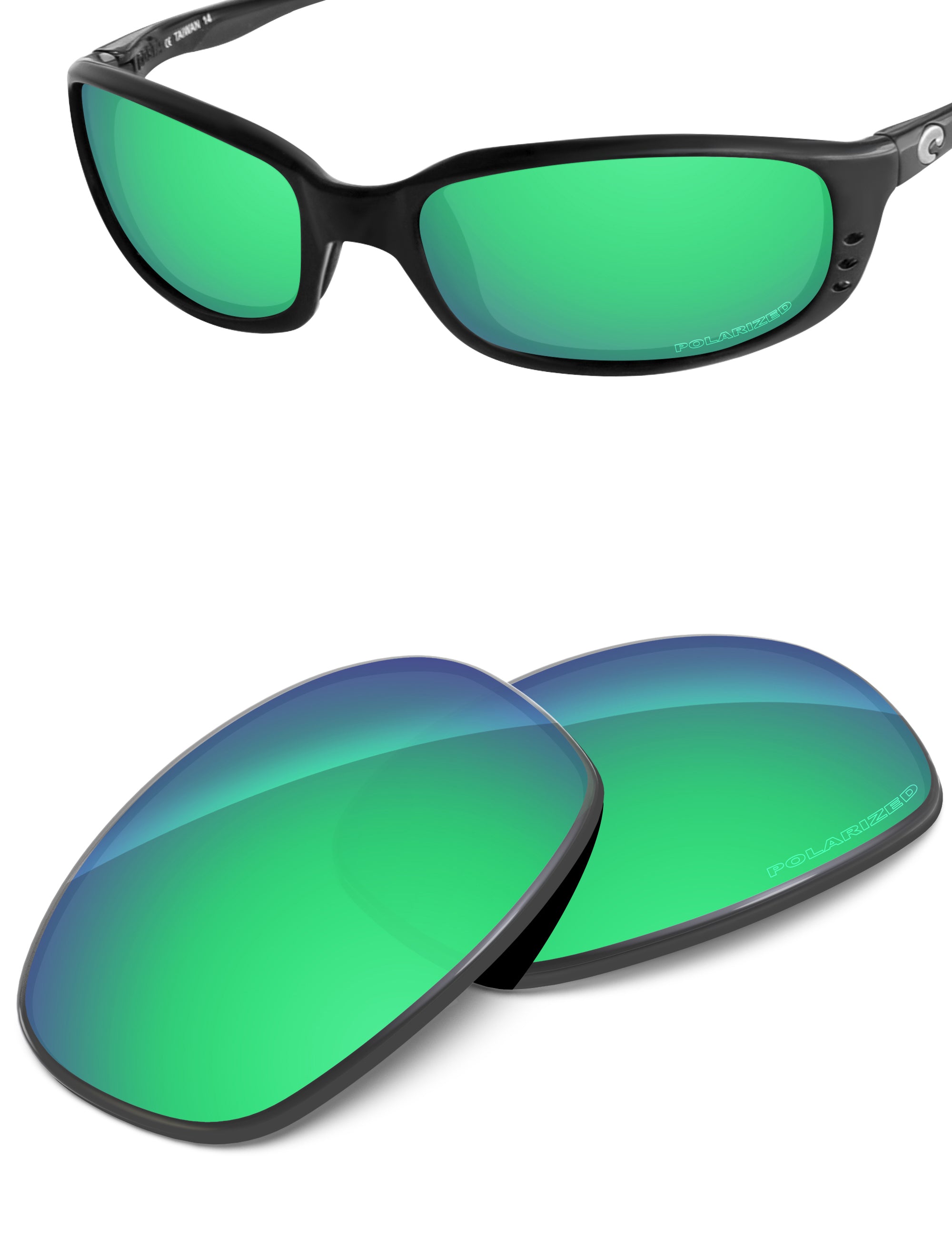 Emerald Green FlashMirror™-Polarized