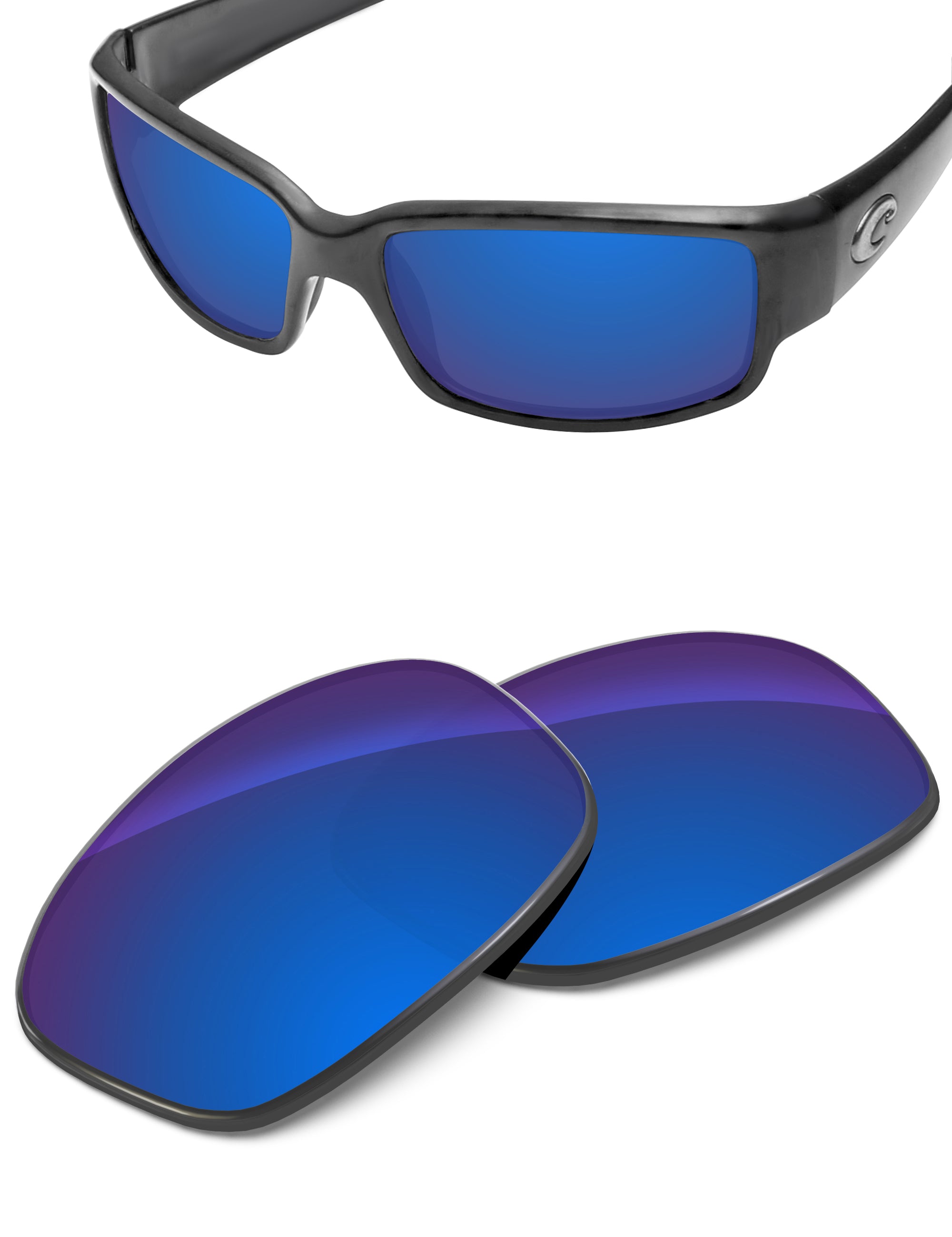 Sapphire Blue FlashMirror™-Non-Polarized