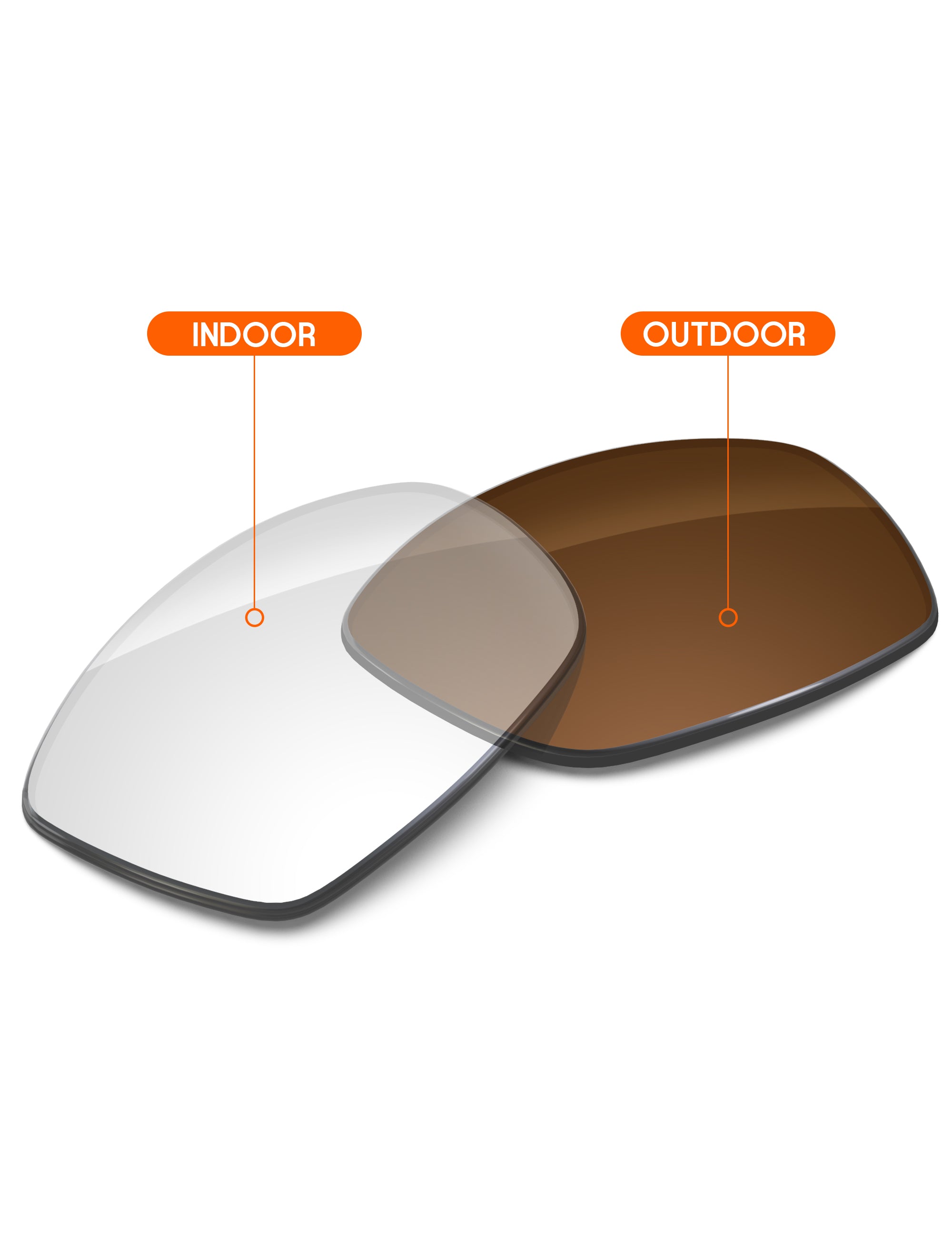 Adapt Brown Photochromic Blue Light Blocking-Non-Polarized