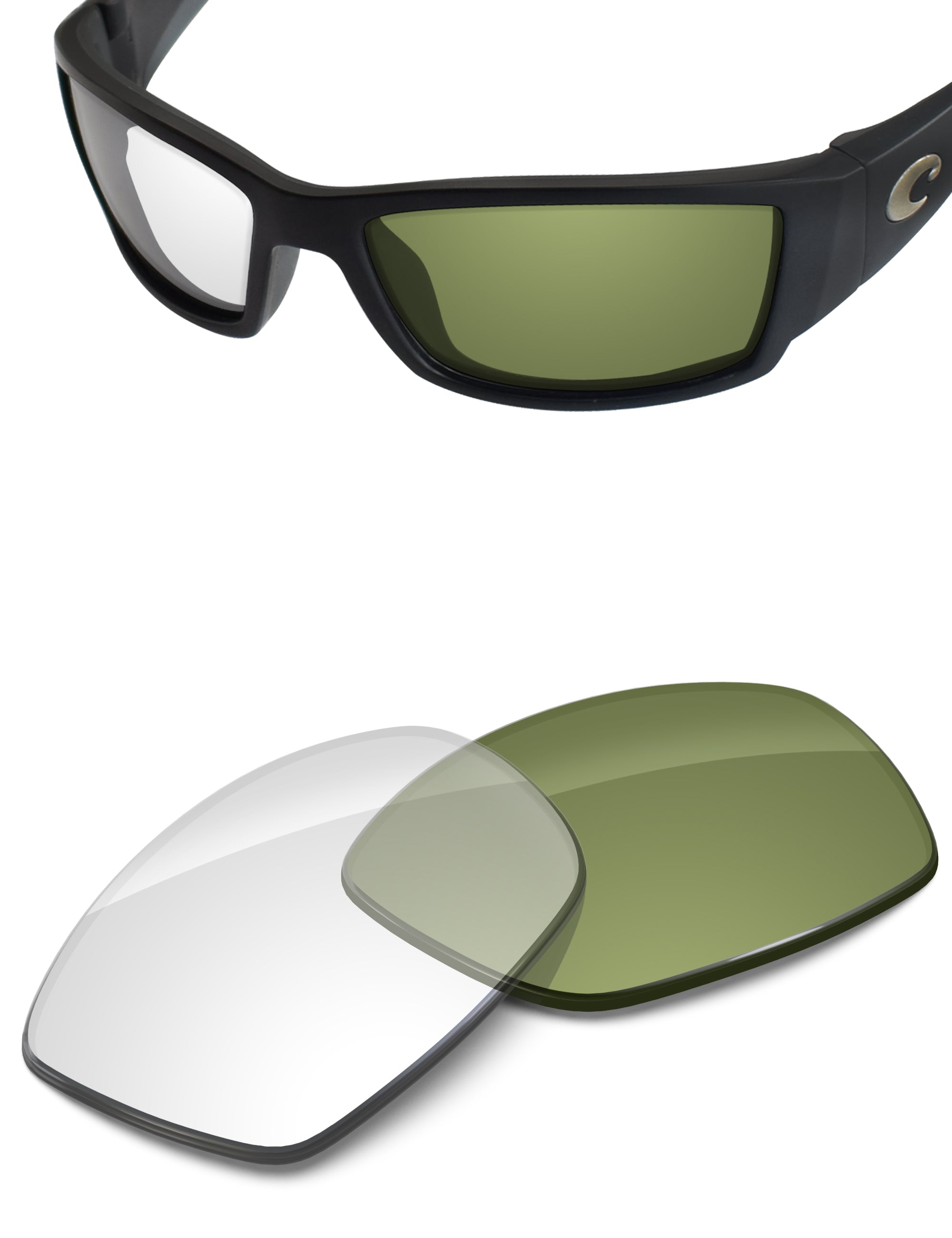 Adapt Green Photochromic Blue Light Blocking-Non-Polarized
