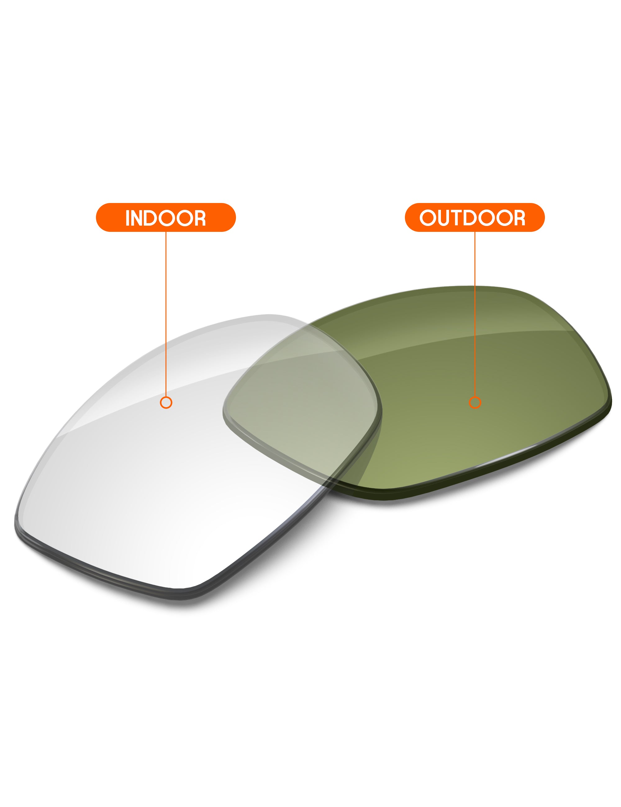 Adapt Green Photochromic Blue Light Blocking-Non-Polarized