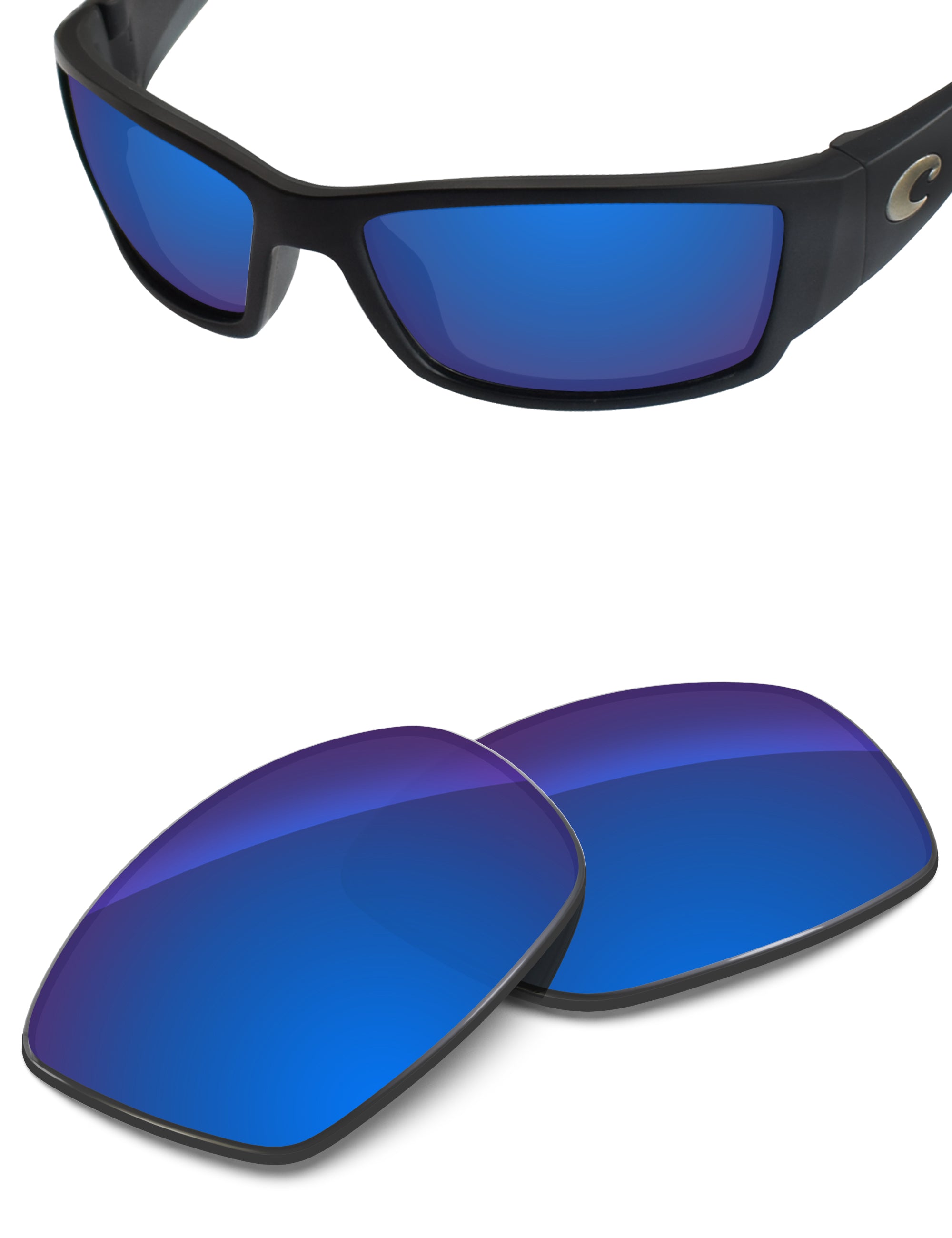 Sapphire Blue FlashMirror™-Non-Polarized