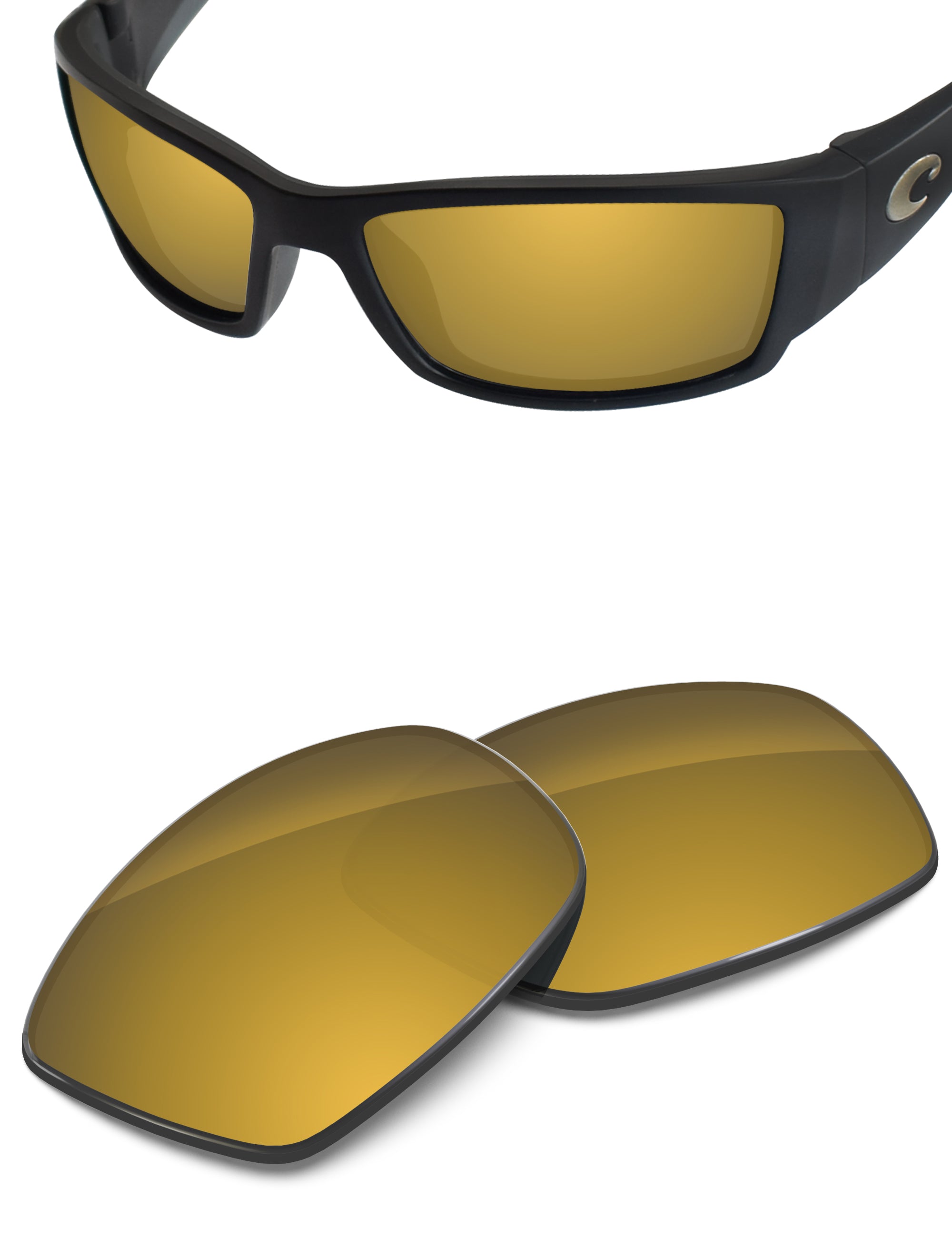 Tungsten Gold FlashMirror™-Non-Polarized