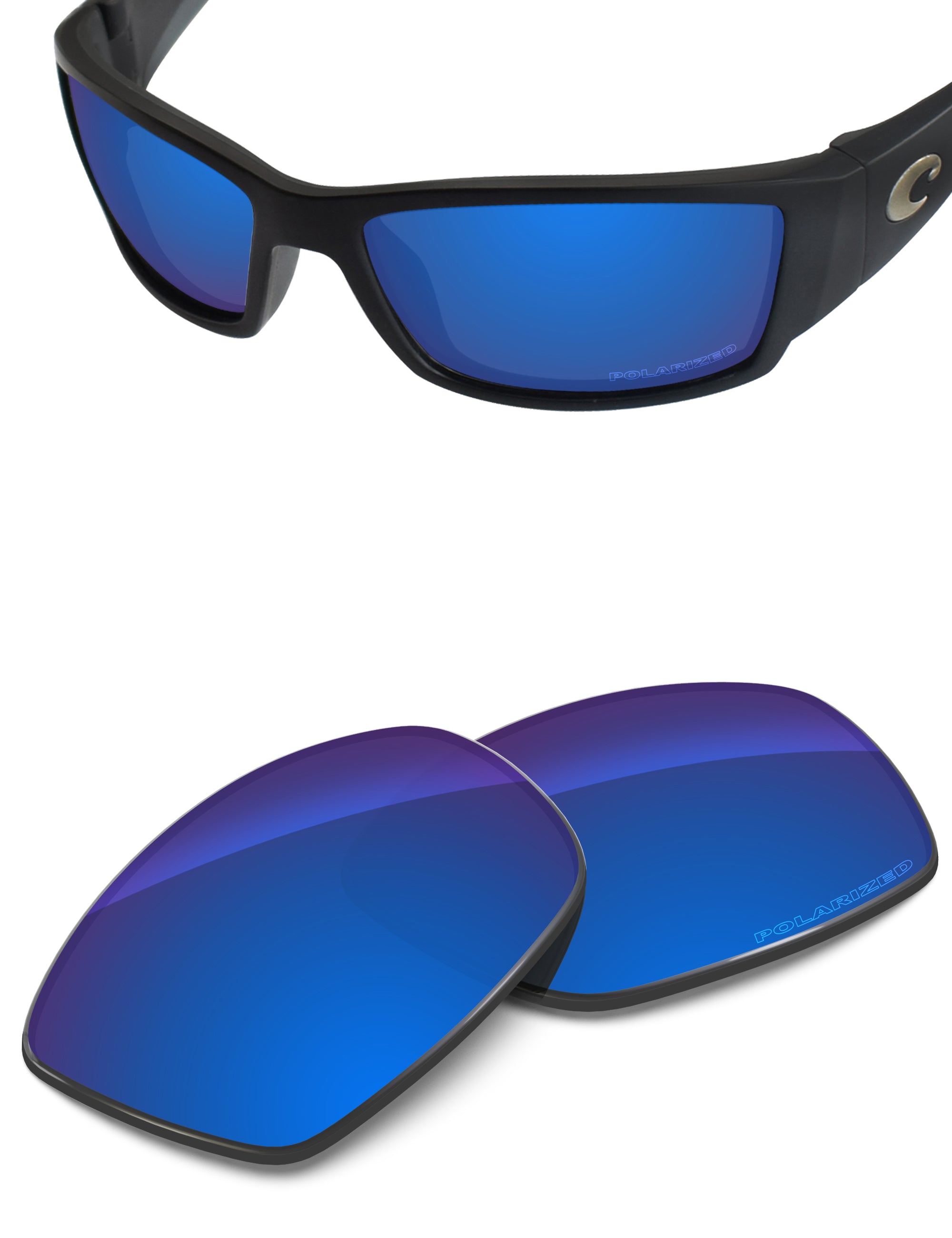 Sapphire Blue FlashMirror™-Polarized