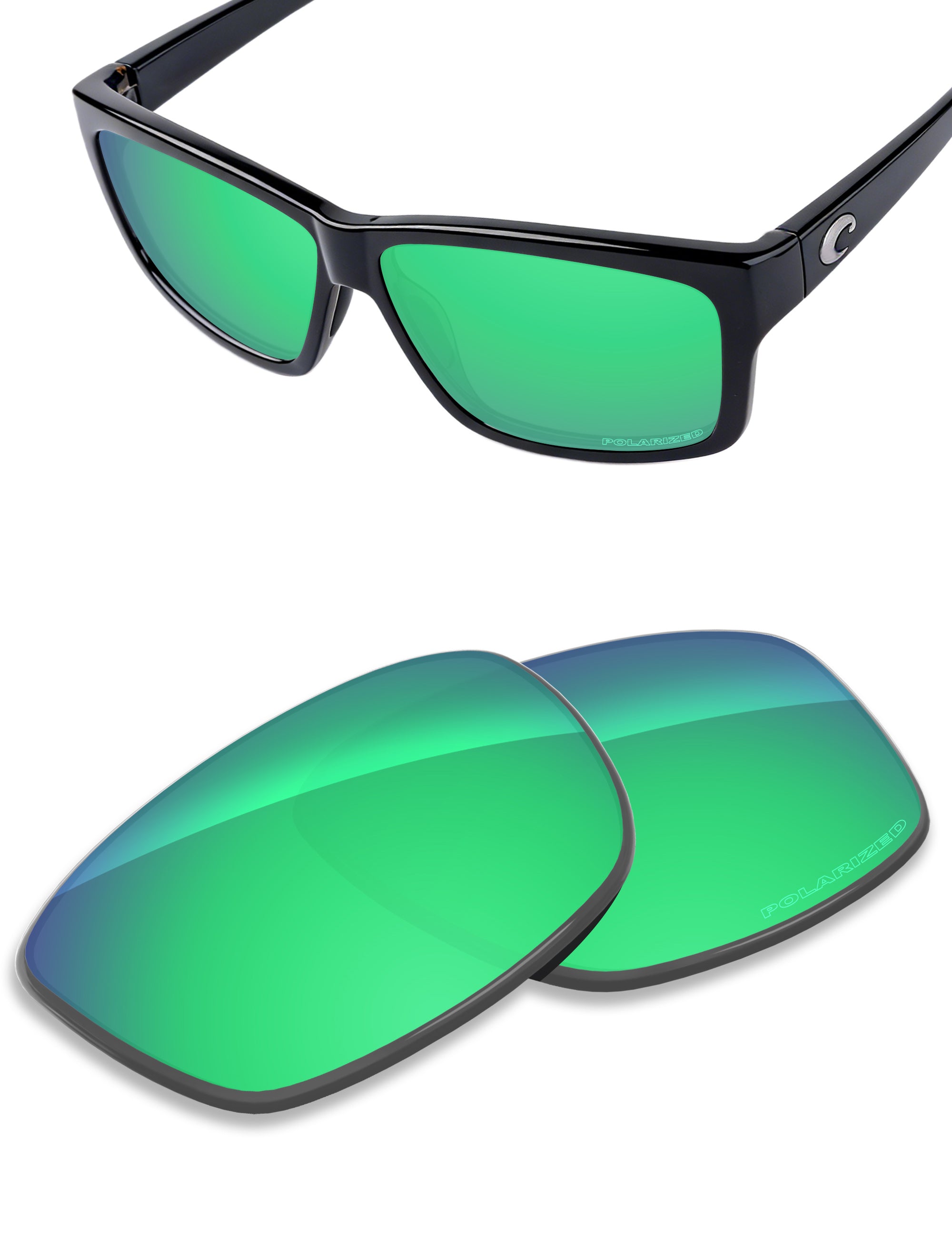 Emerald Green FlashMirror™-Polarized