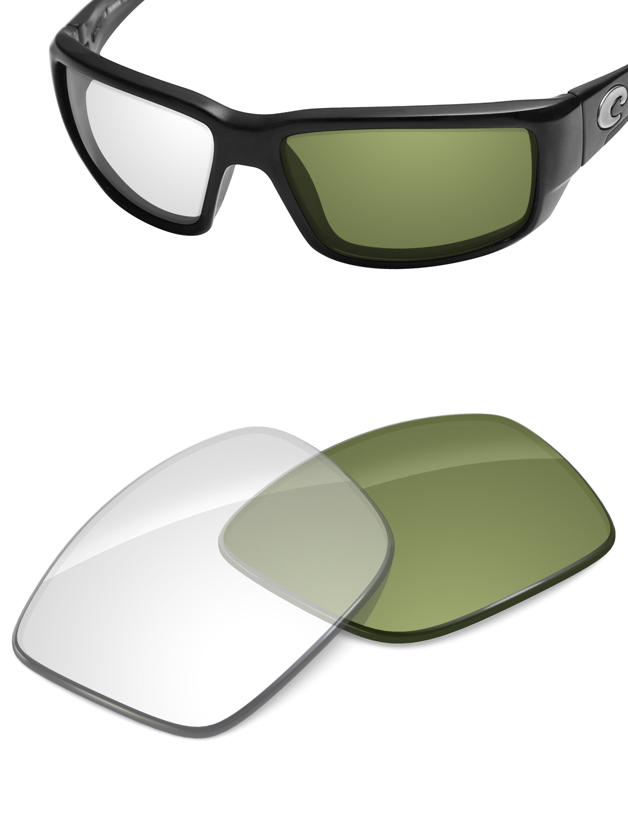 Adapt Green Photochromic Blue Light Blocking-Non-Polarized