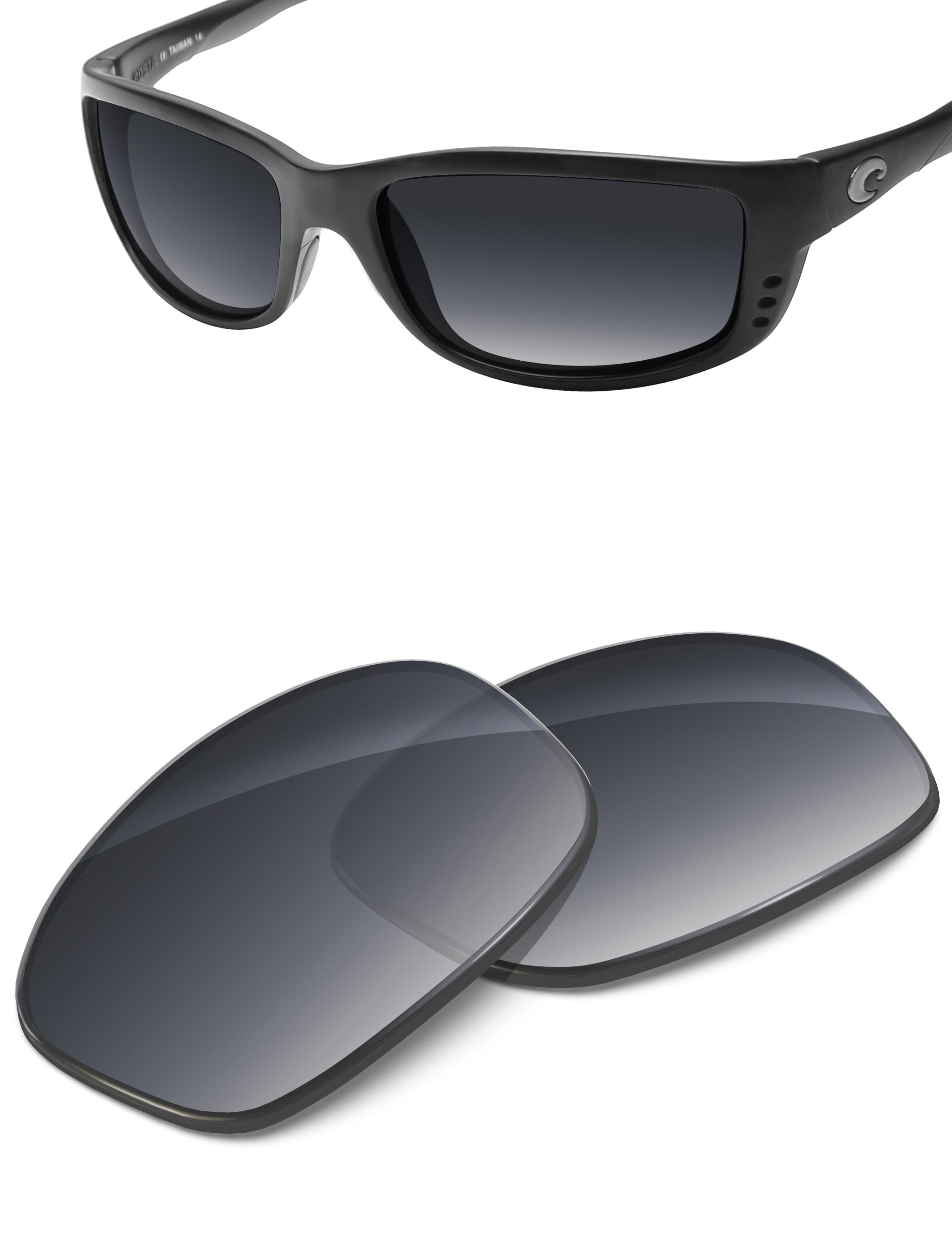 Gray Gradient-Non-Polarized