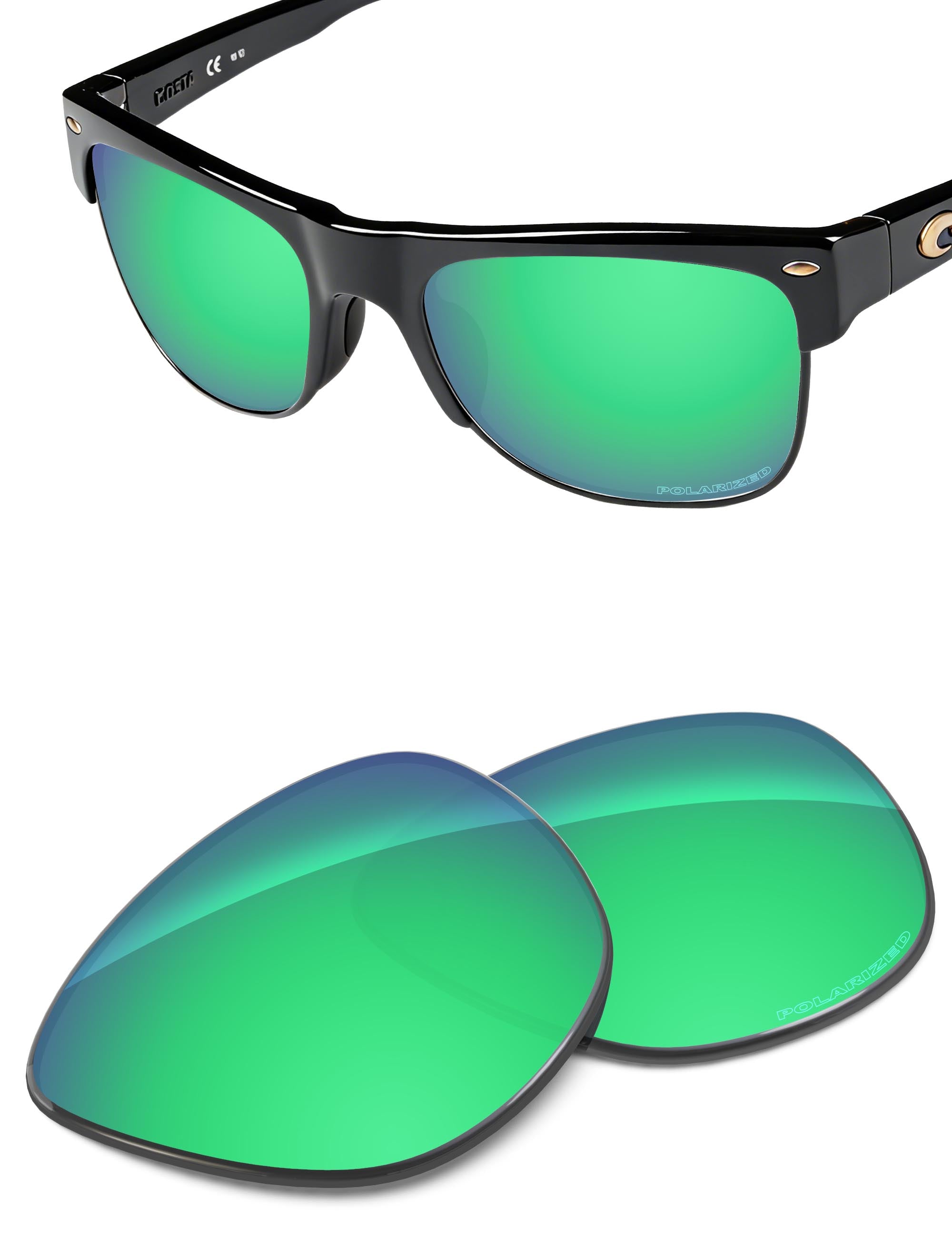 Emerald Green FlashMirror™-Polarized