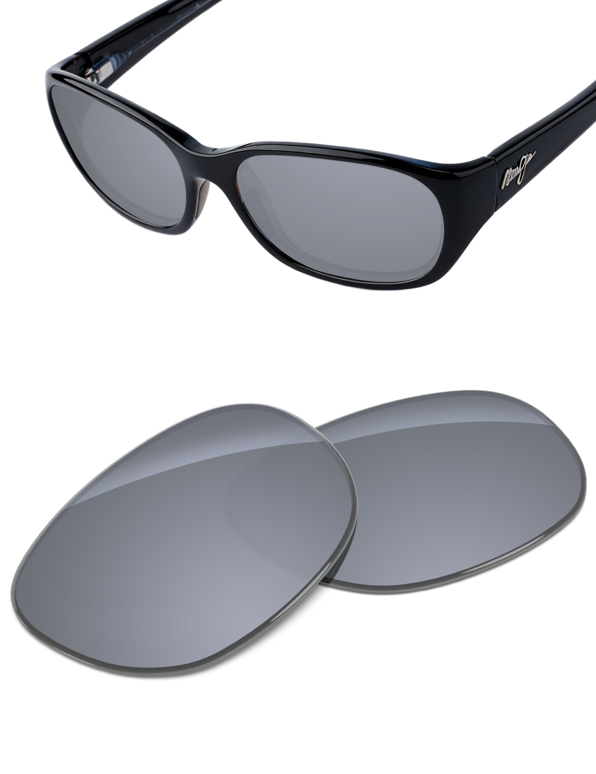 Silver Metallic FlashMirror™-Non-Polarized