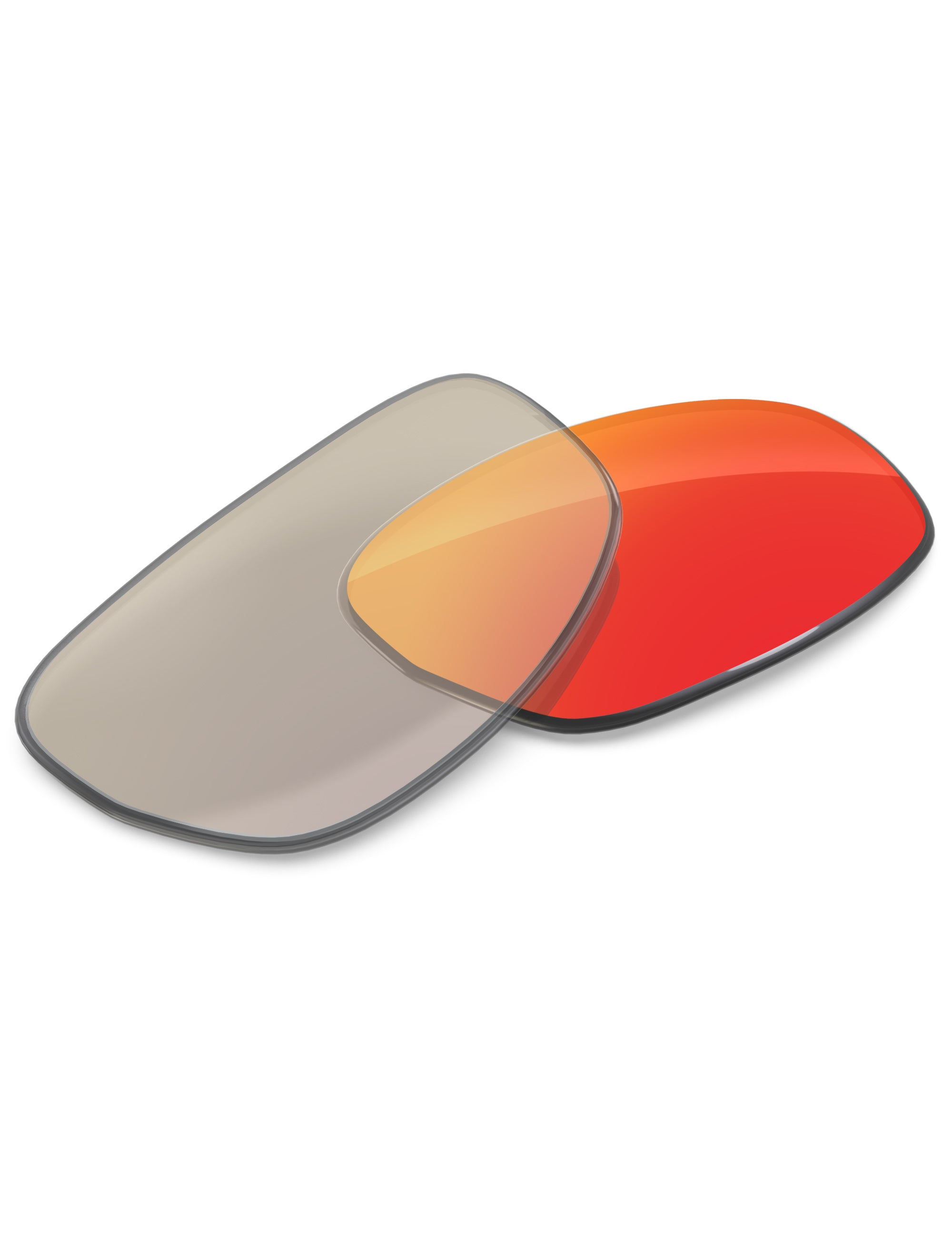 Fire Red FlashMirror™ Photochromic-Non-Polarized