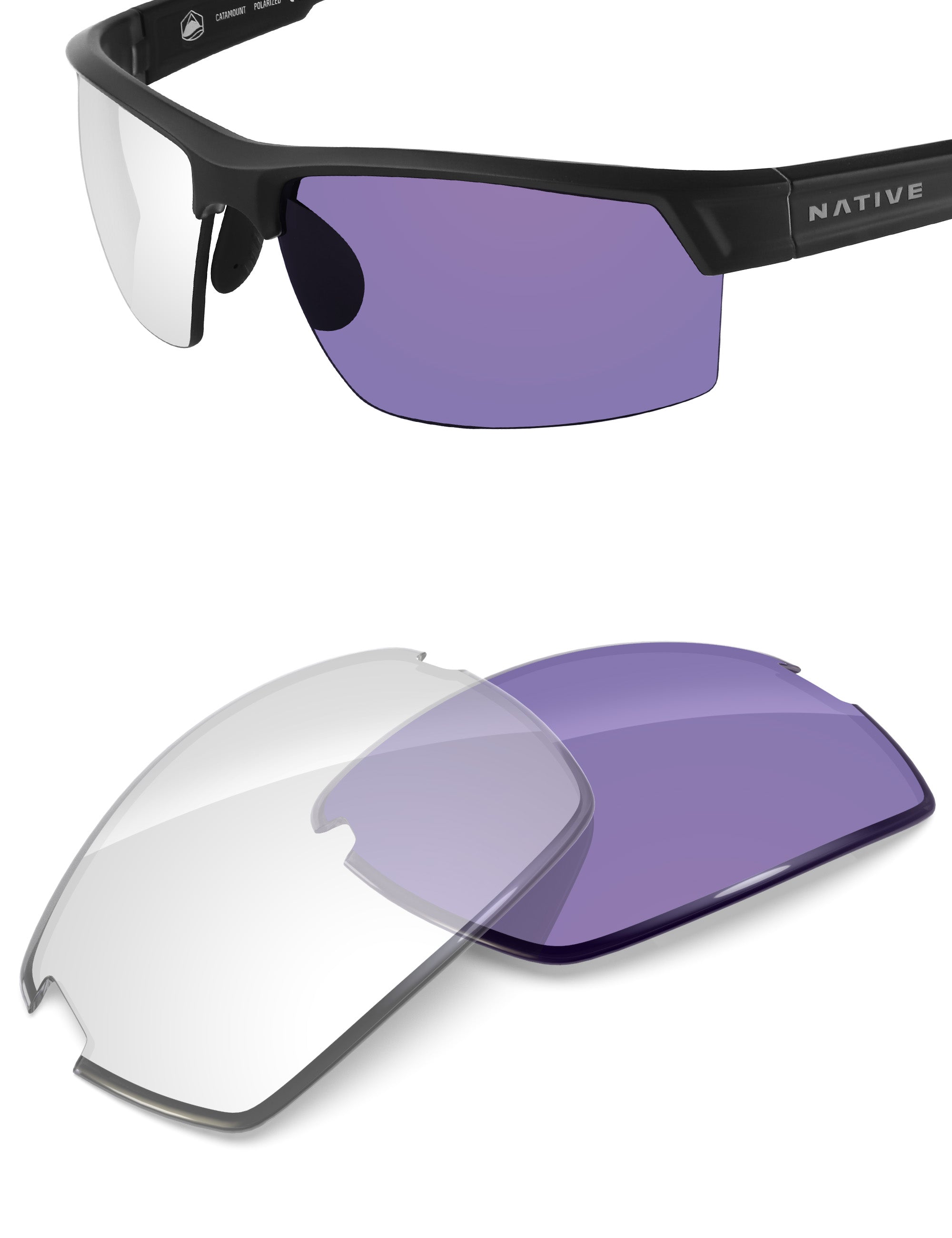 Adapt Purple Photochromic Blue Light Blocking-Non-Polarized