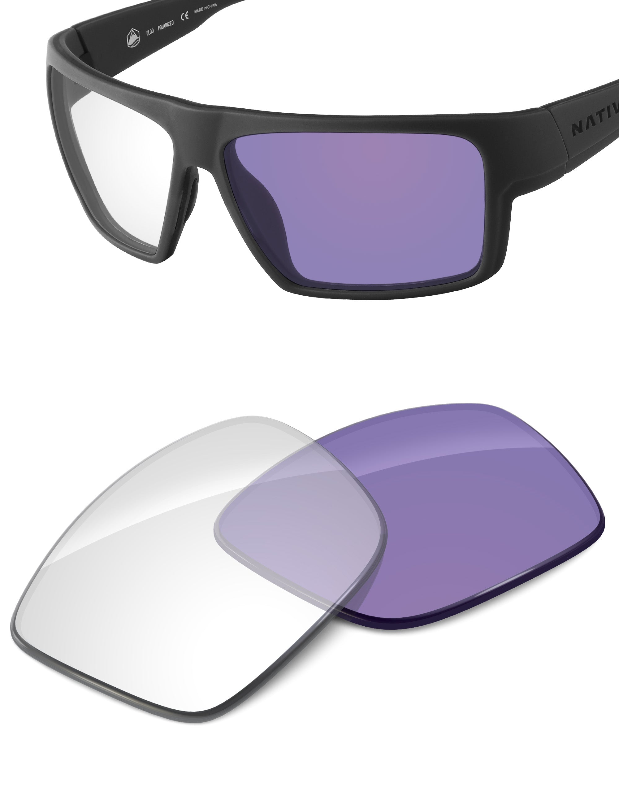 Adapt Purple Photochromic Blue Light Blocking-Non-Polarized