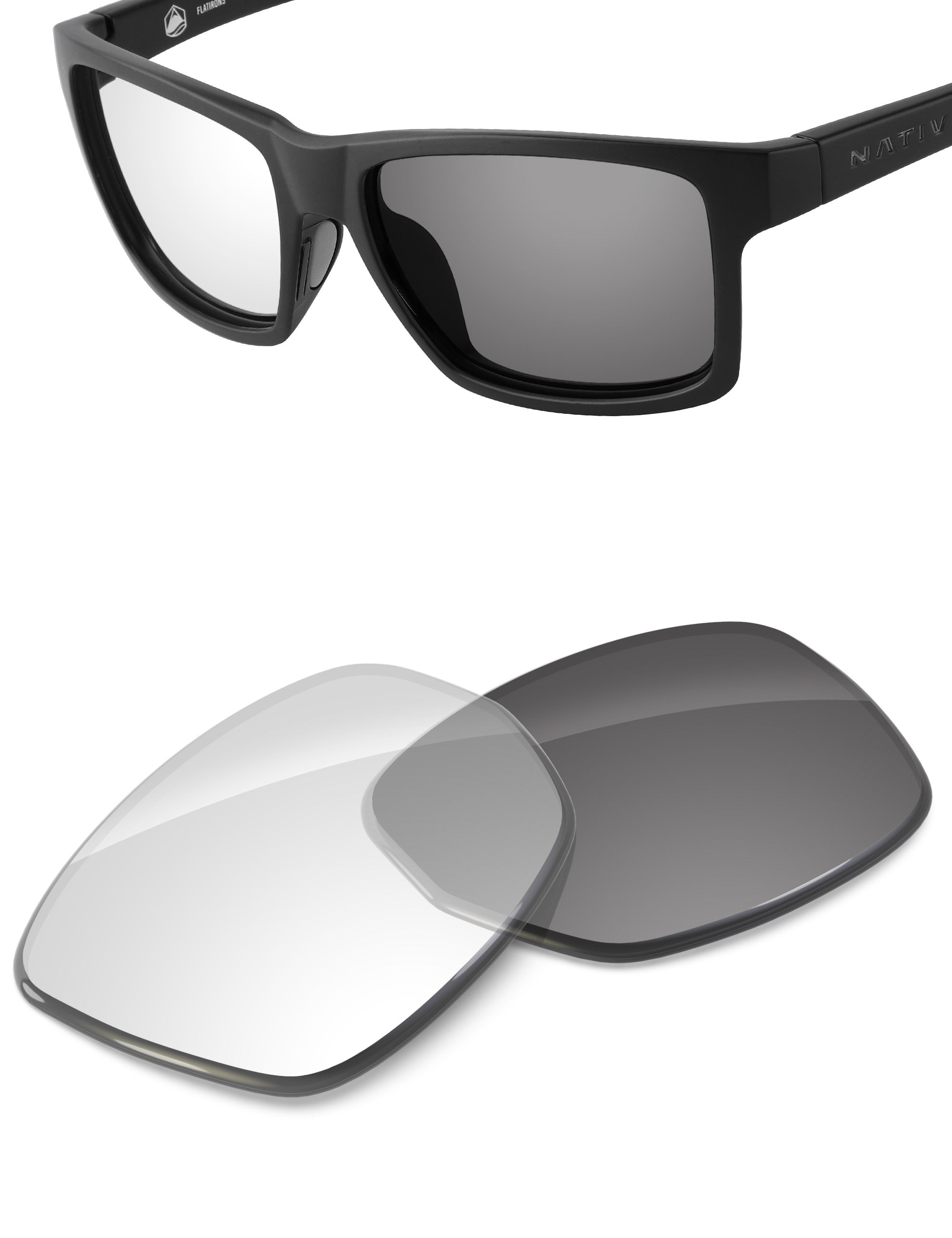 Adapt Gray Photochromic Blue Light Blocking-Non-Polarized
