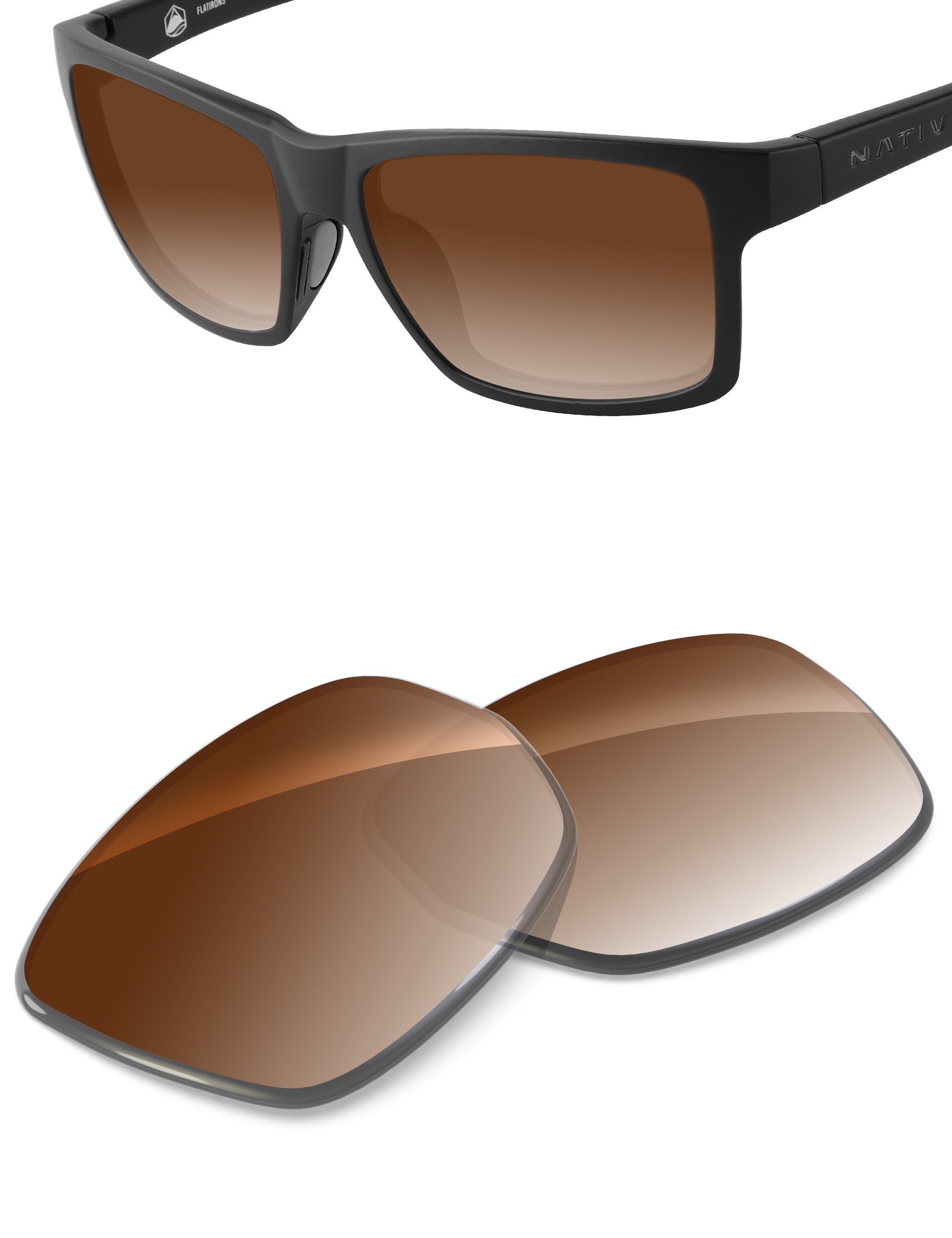 Brown Gradient-Non-Polarized