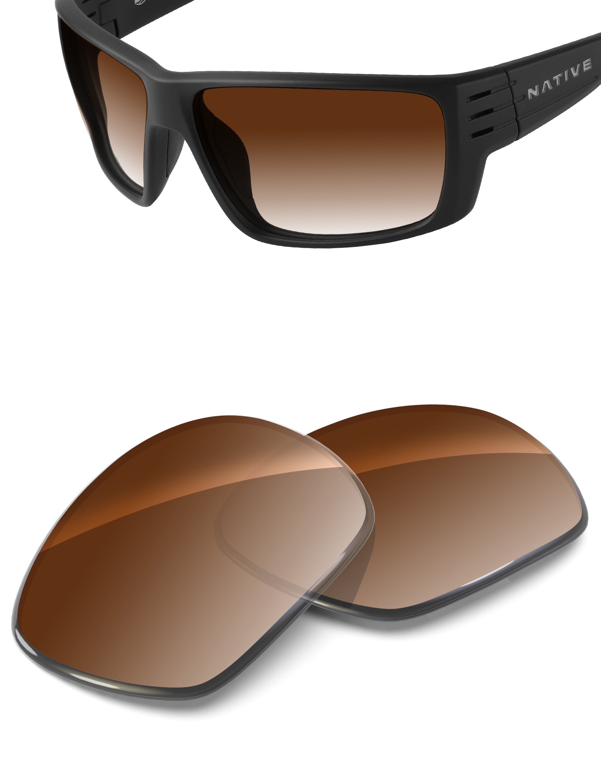 Brown Gradient-Non-Polarized