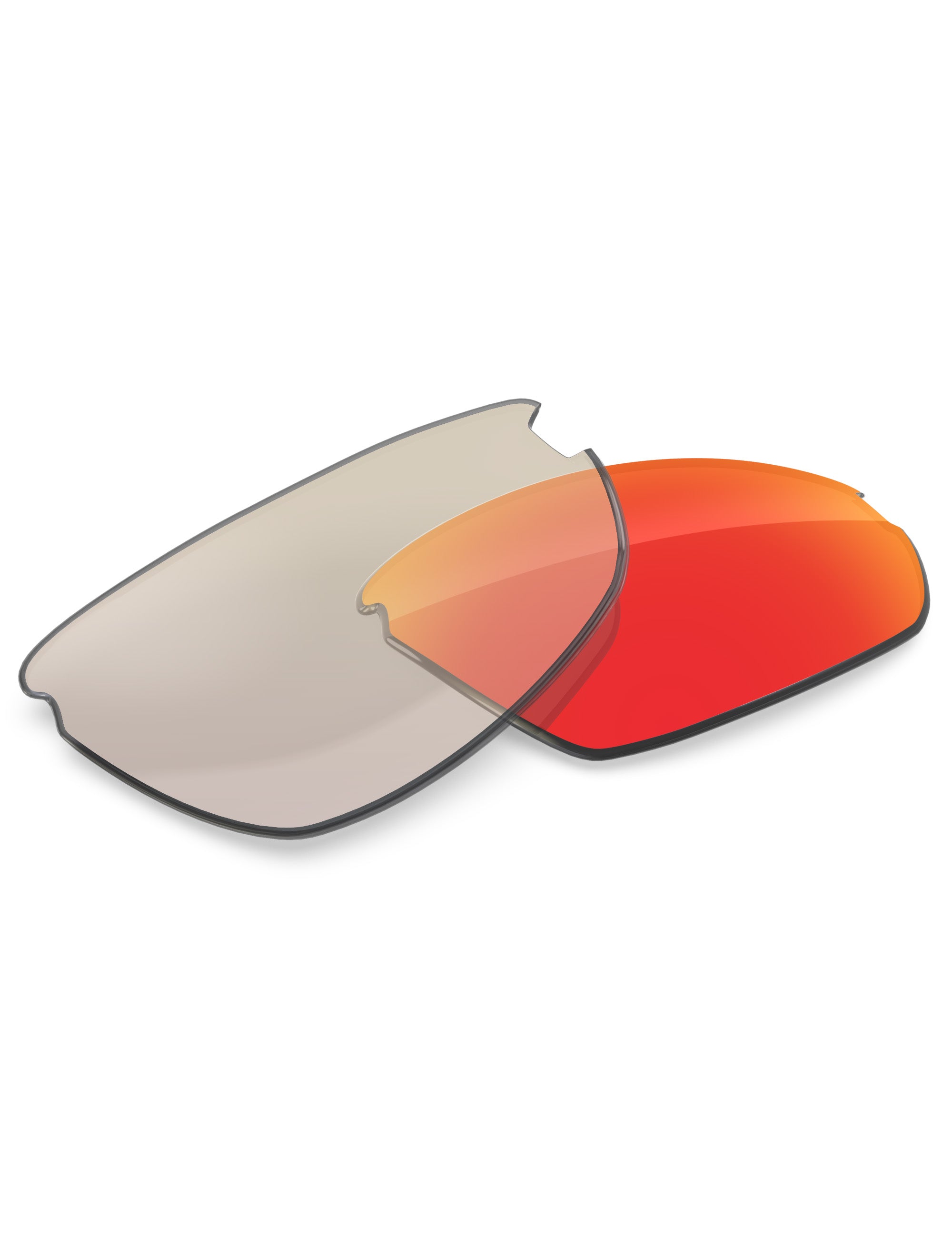 Fire Red FlashMirror™ Photochromic-Non-Polarized