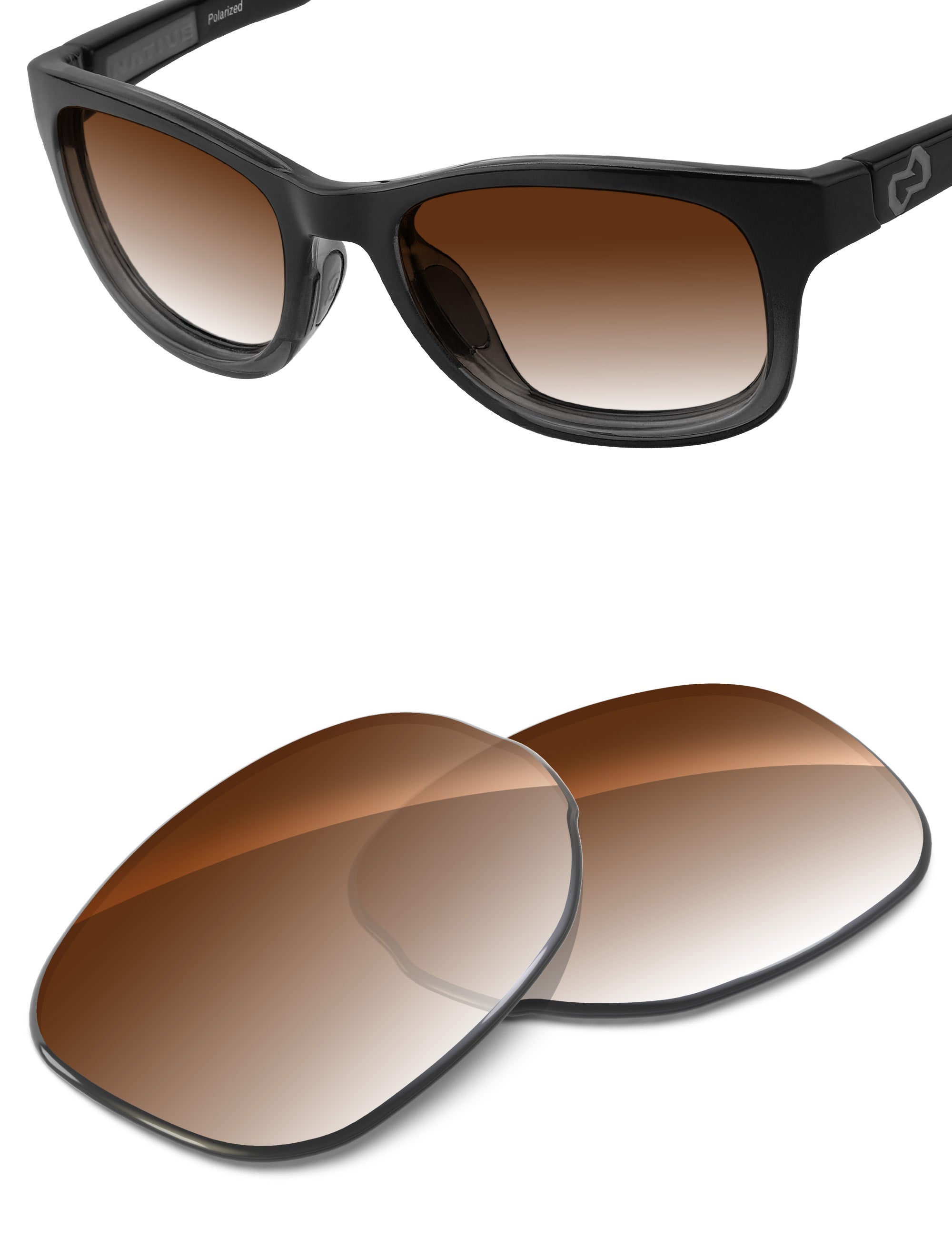 Brown Gradient-Non-Polarized