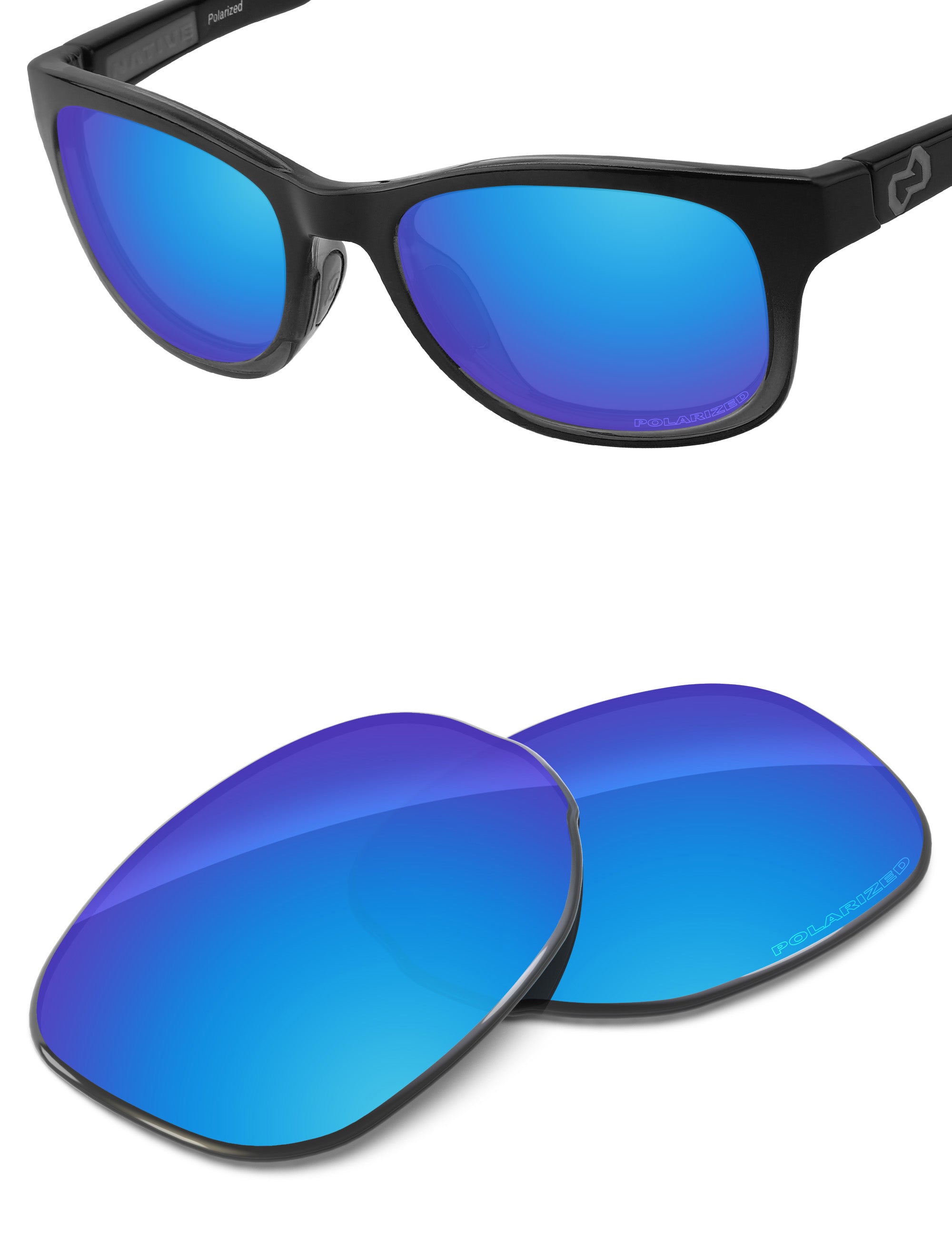 Sky Blue FlashMirror™-Polarized