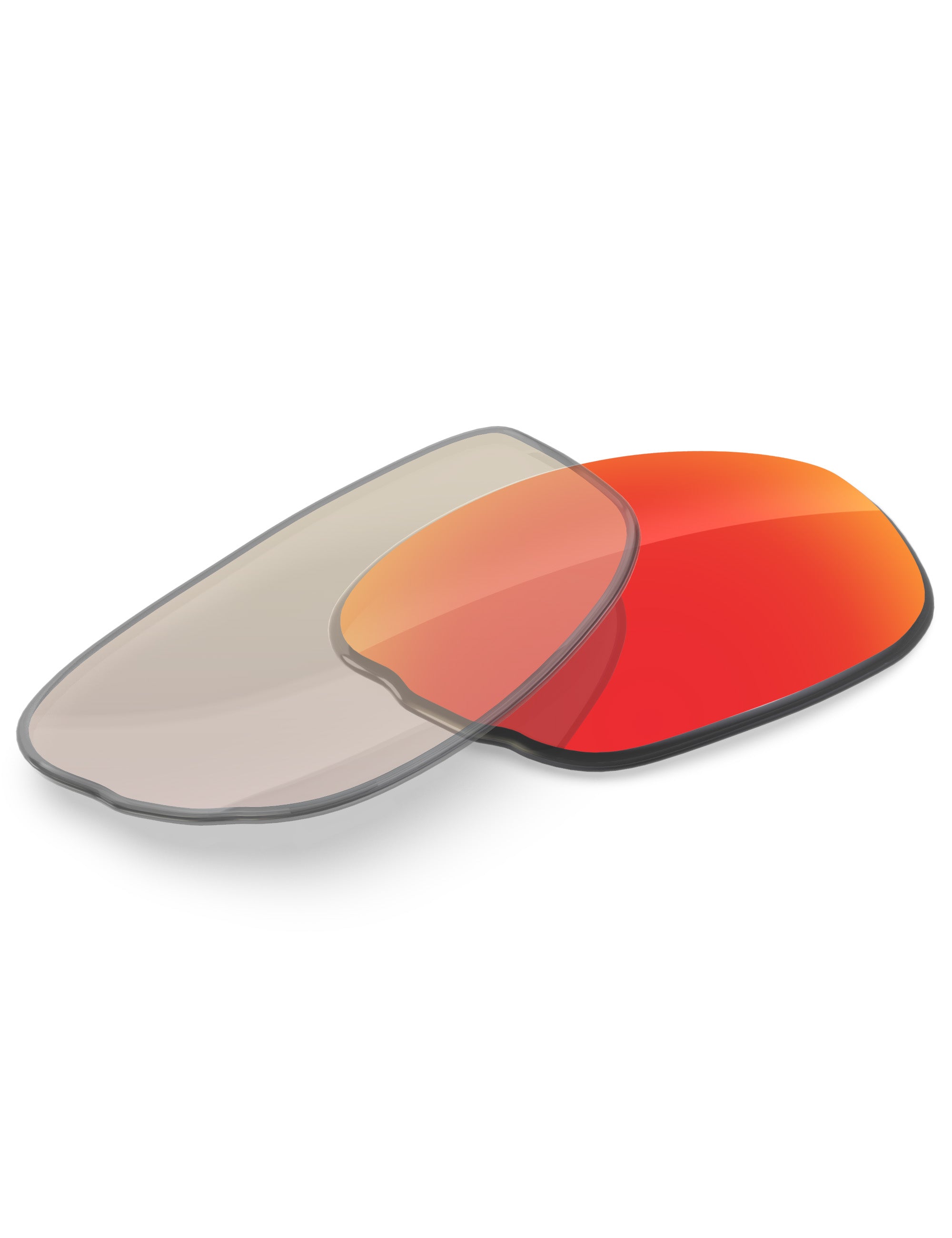 Fire Red FlashMirror™ Photochromic-Non-Polarized