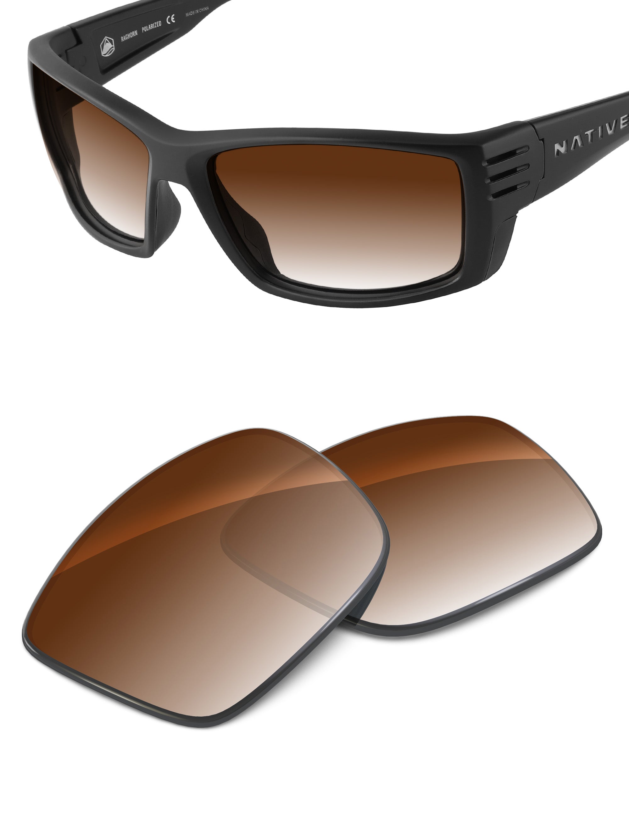 Brown Gradient-Non-Polarized