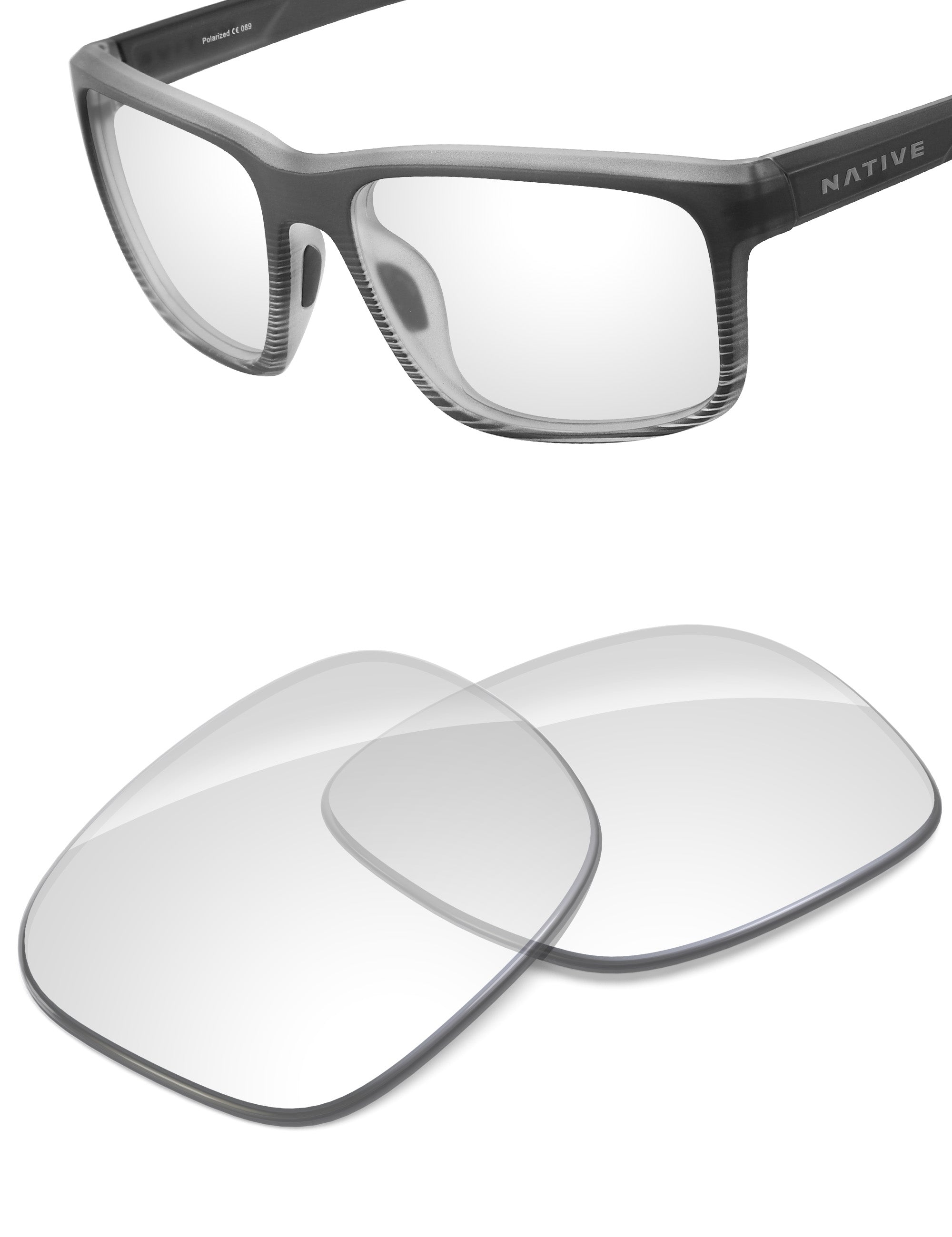 HD Clear Blue Light Blocking-Non-Polarized
