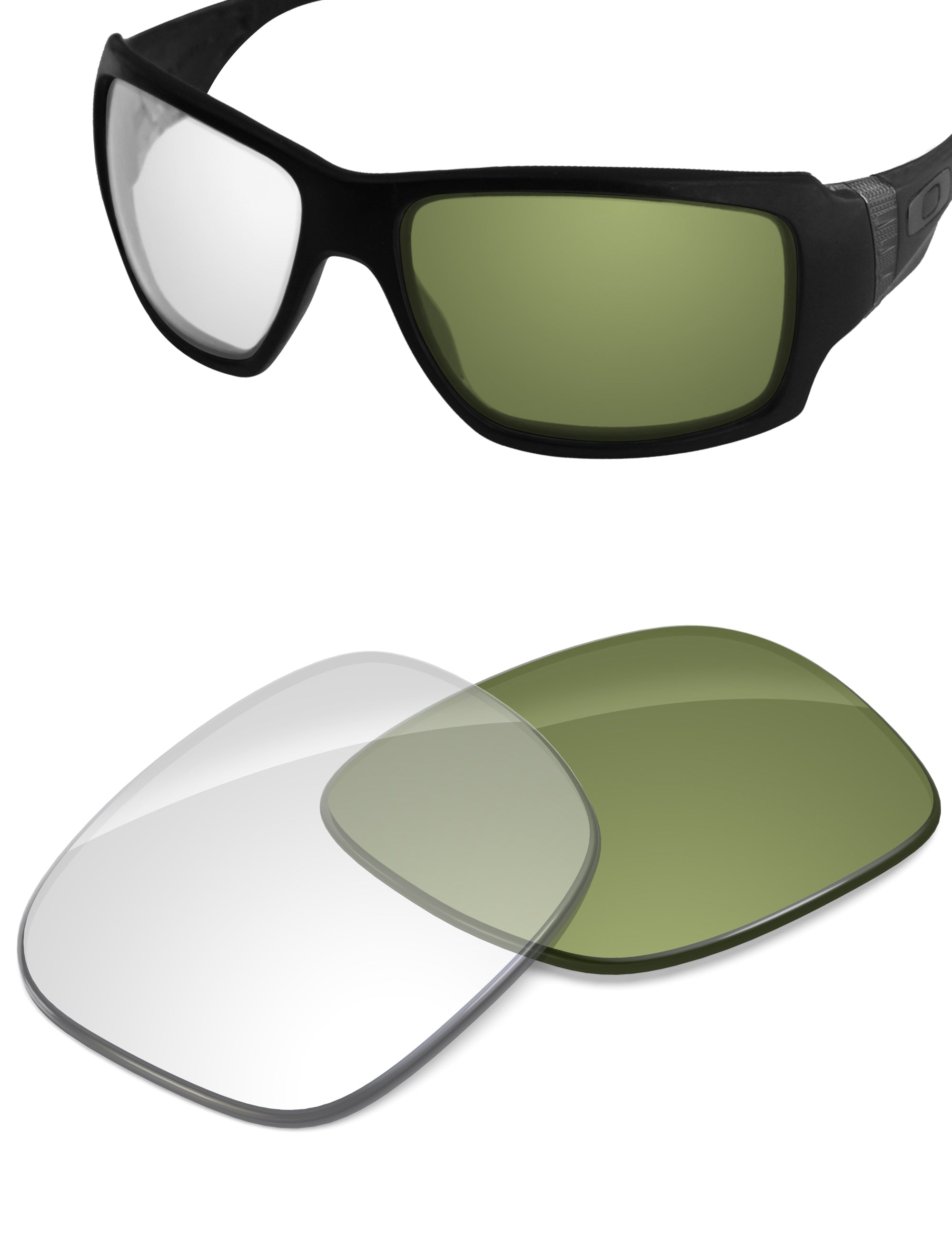 Adapt Green Photochromic Blue Light Blocking-Non-Polarized