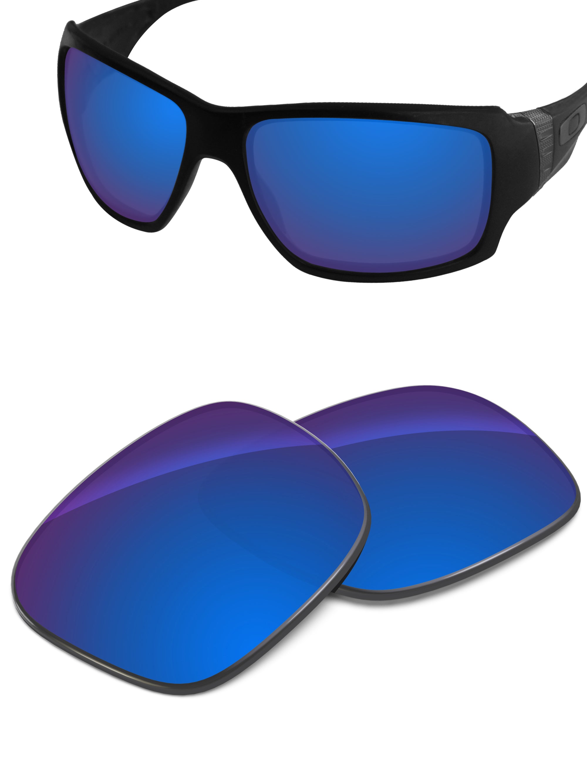 Sapphire Blue FlashMirror™-Non-Polarized