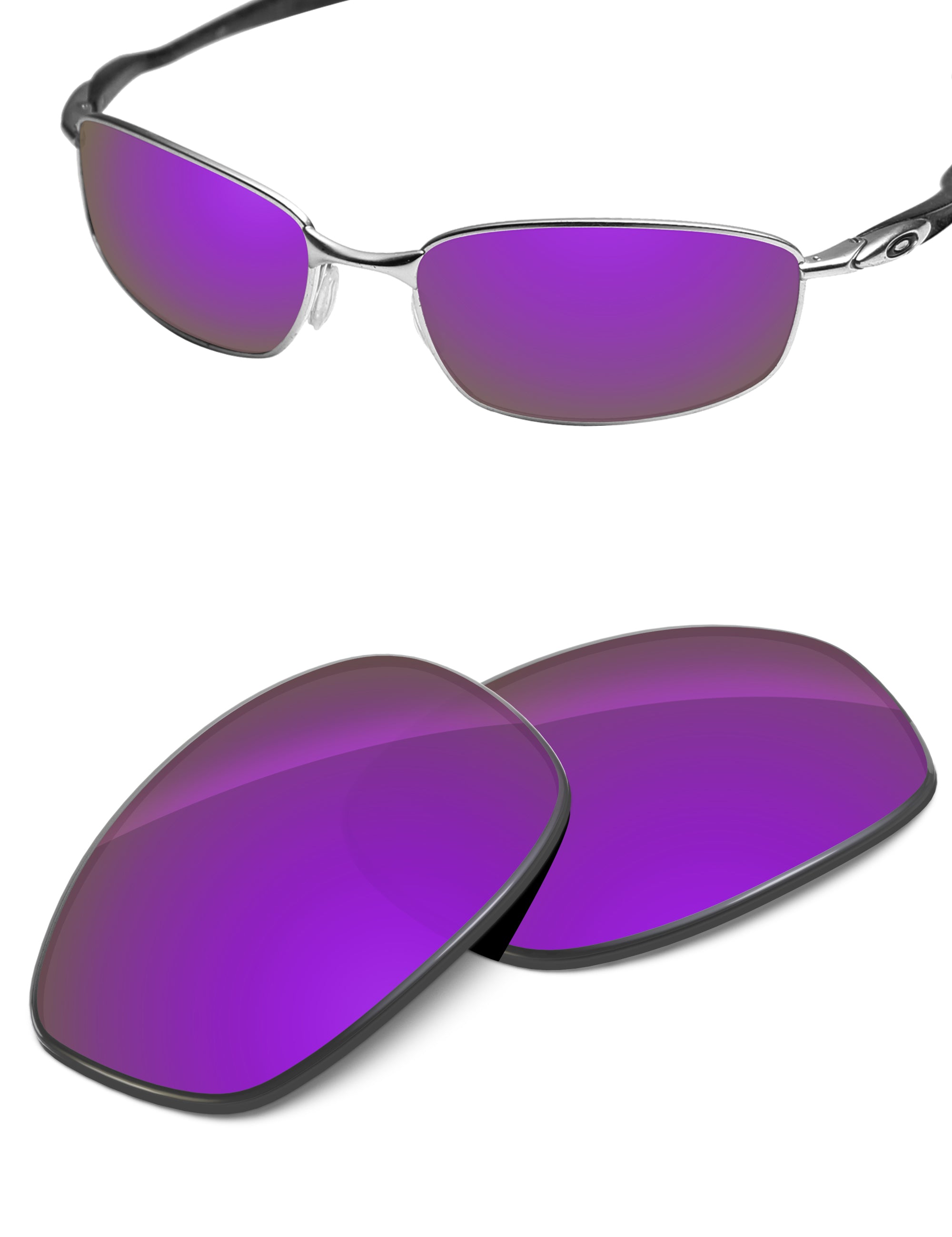 Plum Purple FlashMirror™-Non-Polarized