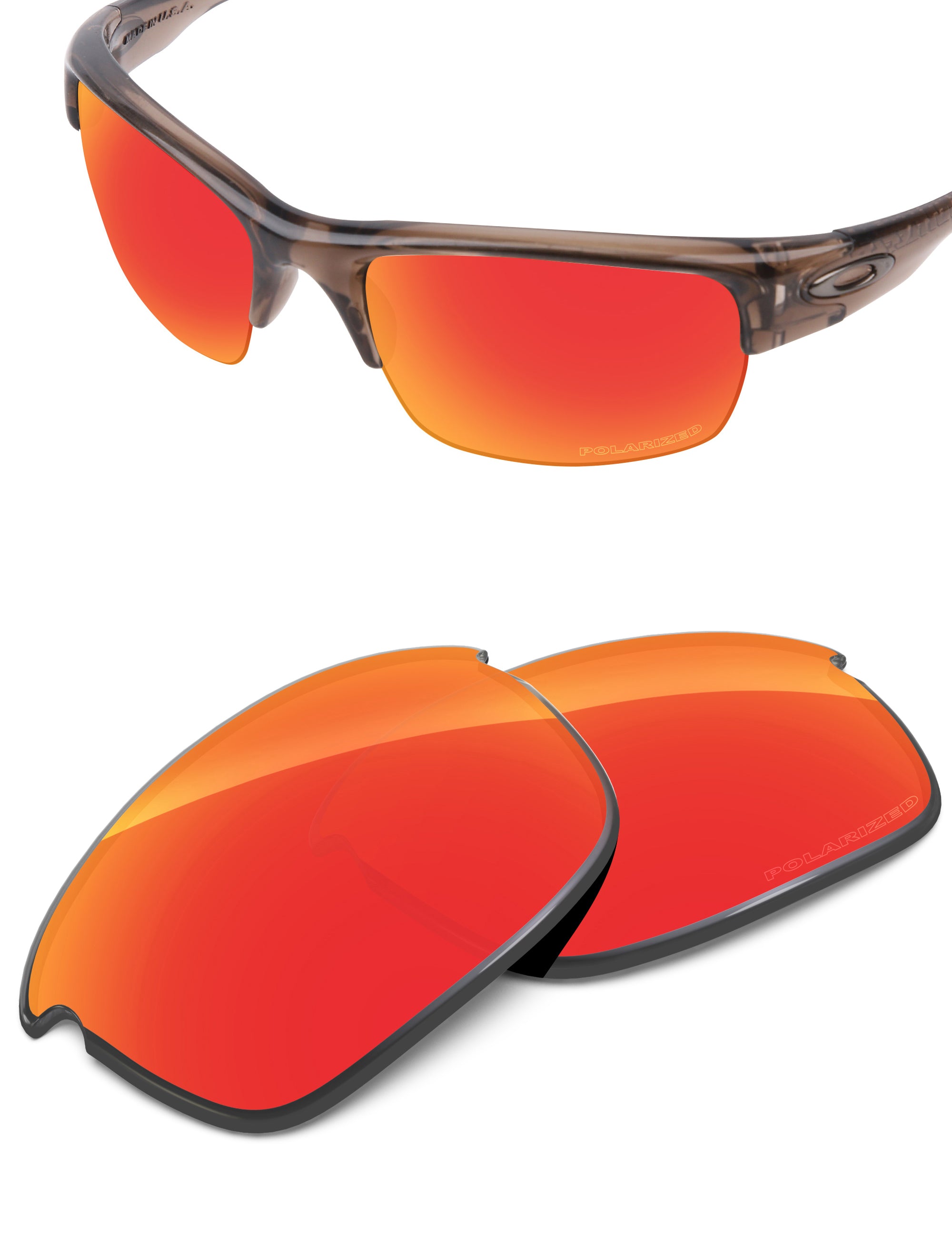 Fire Red FlashMirror™-Polarized
