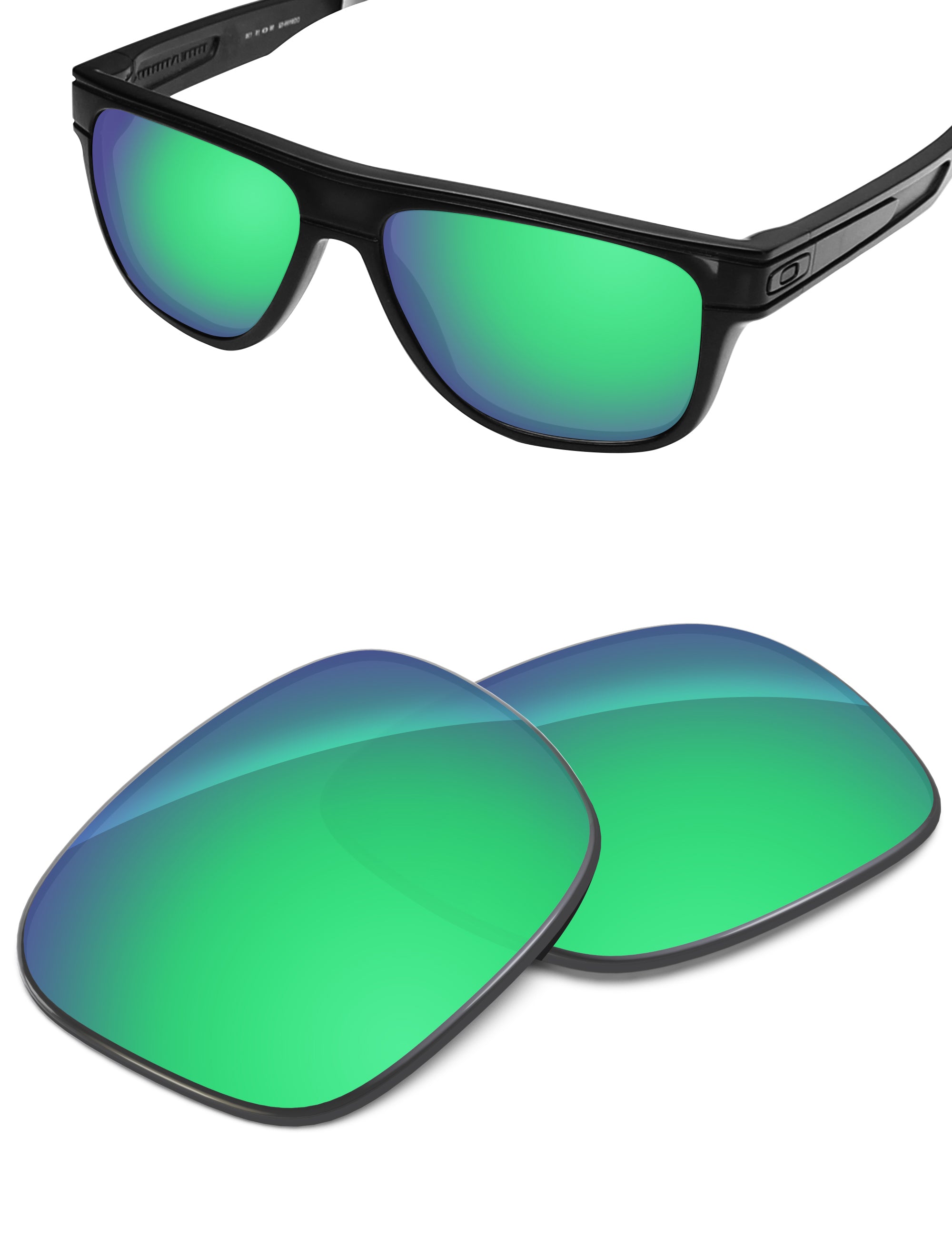 Emerald Green FlashMirror™-Non-Polarized