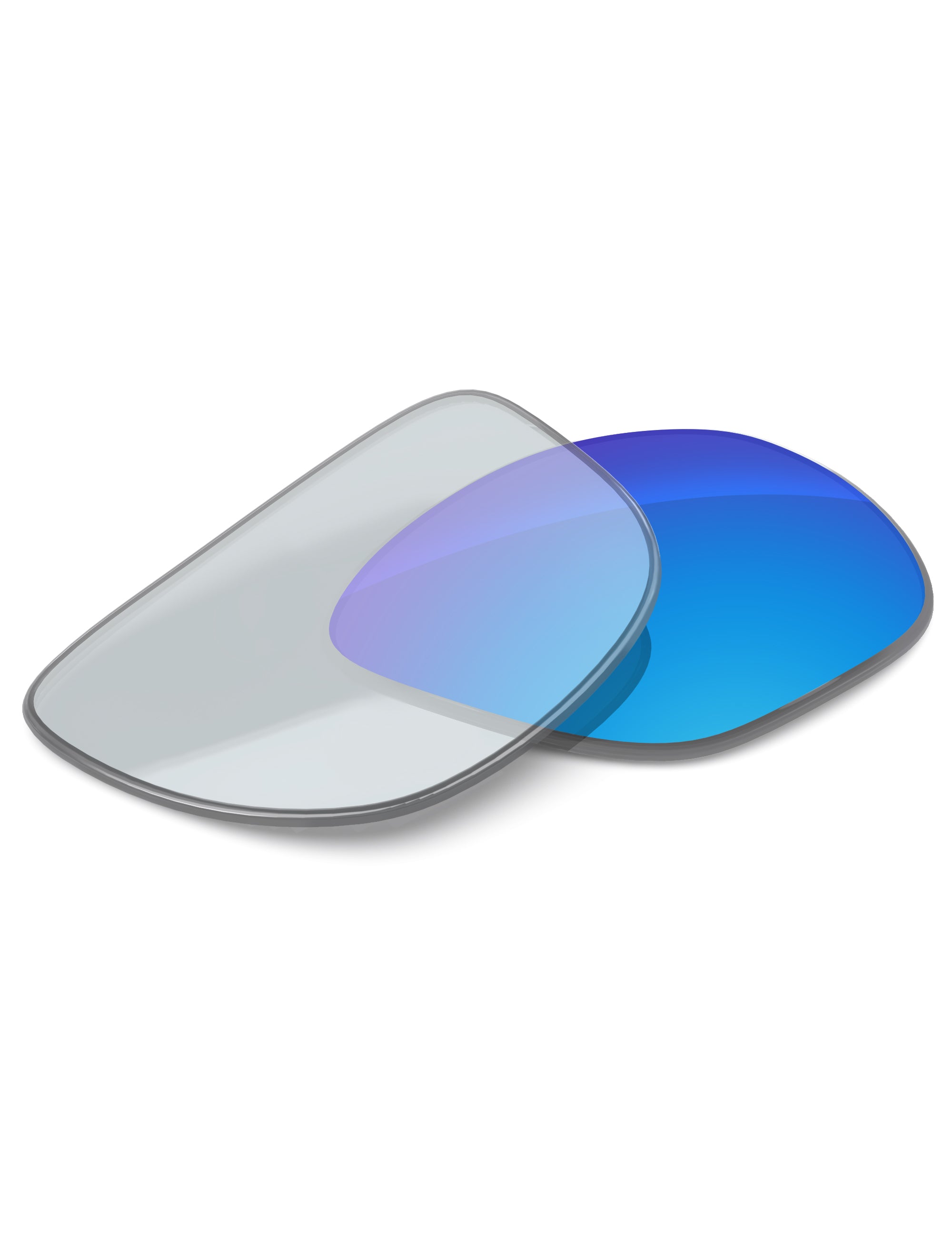 Sky Blue FlashMirror™ Photochromic-Non-Polarized