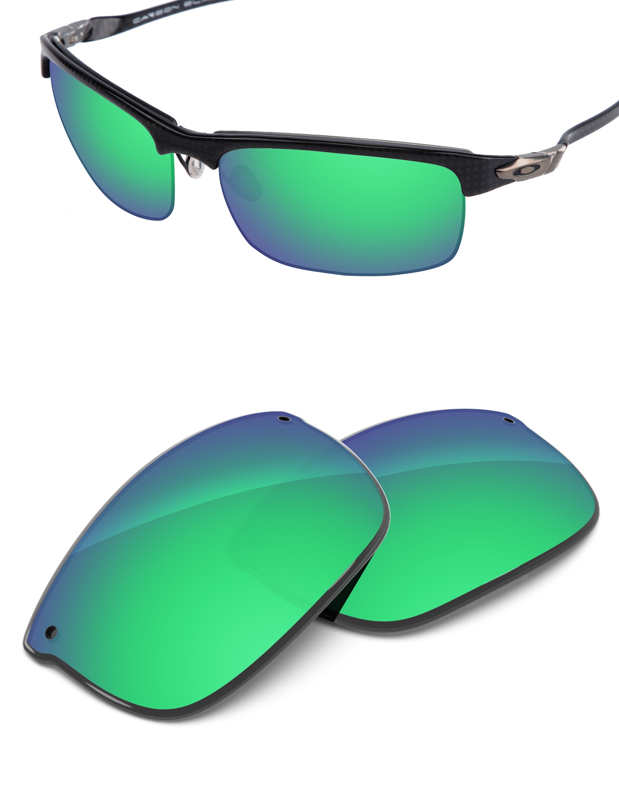 Emerald Green FlashMirror™-Non-Polarized