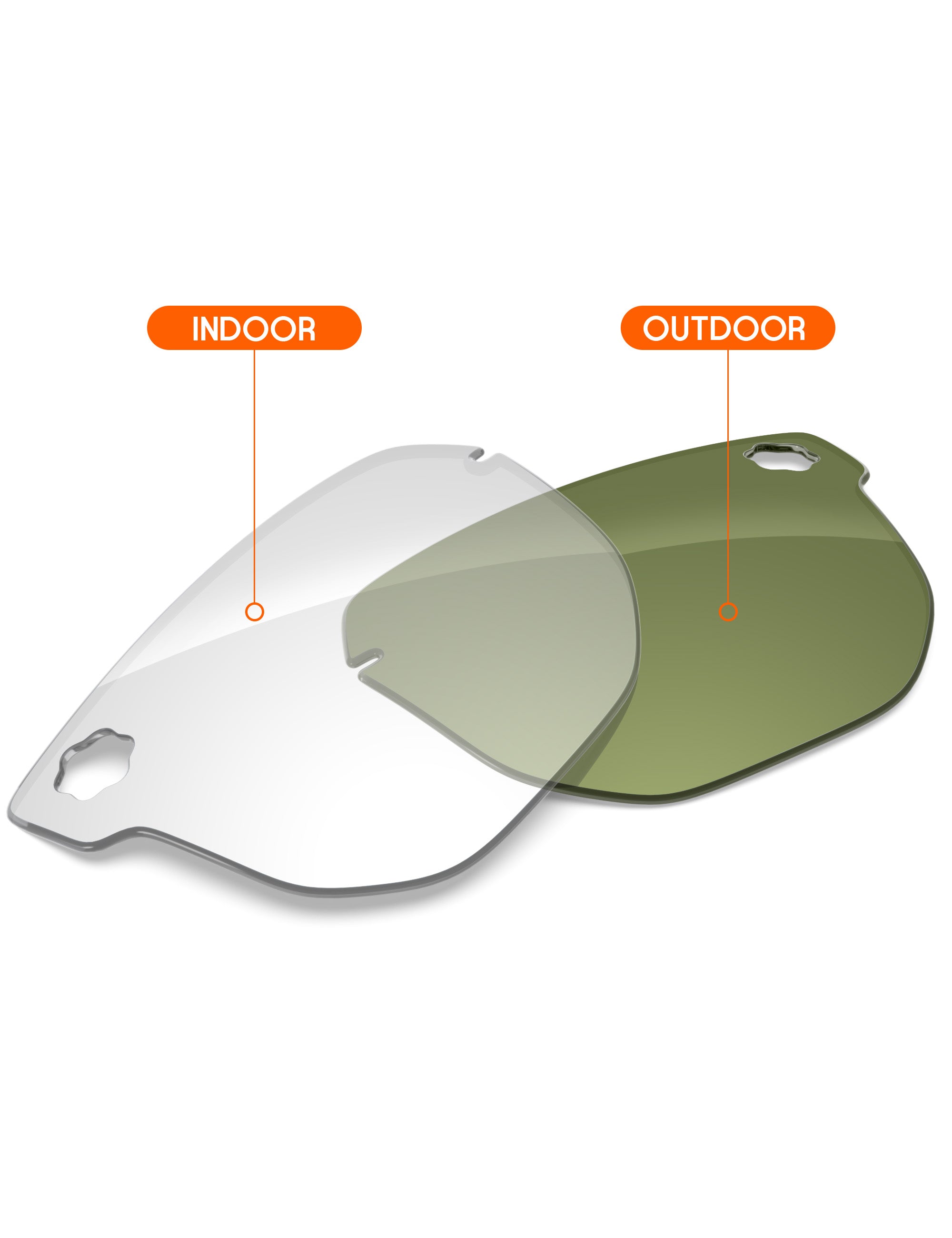 Adapt Green Photochromic Blue Light Blocking-Non-Polarized