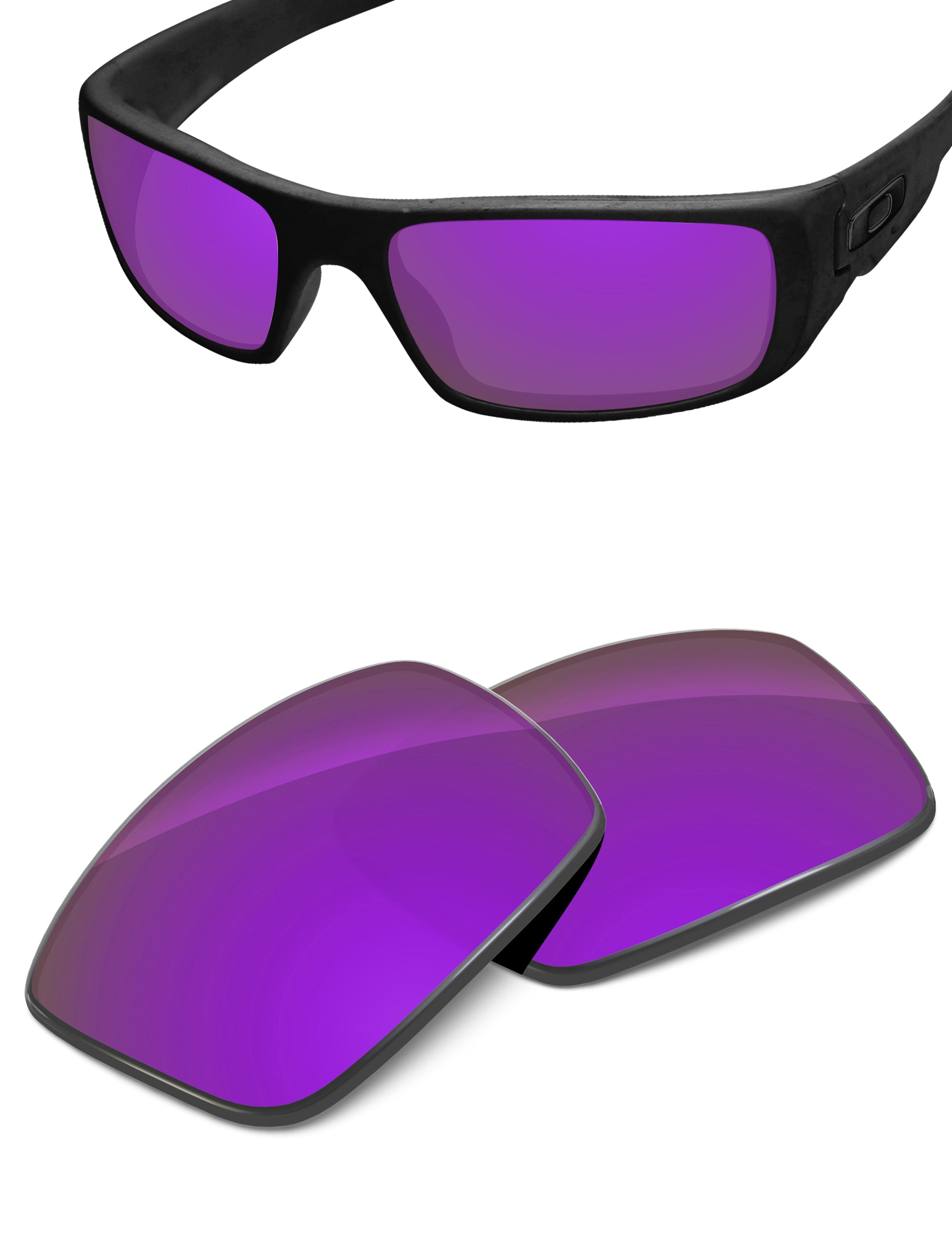 Plum Purple FlashMirror™-Non-Polarized