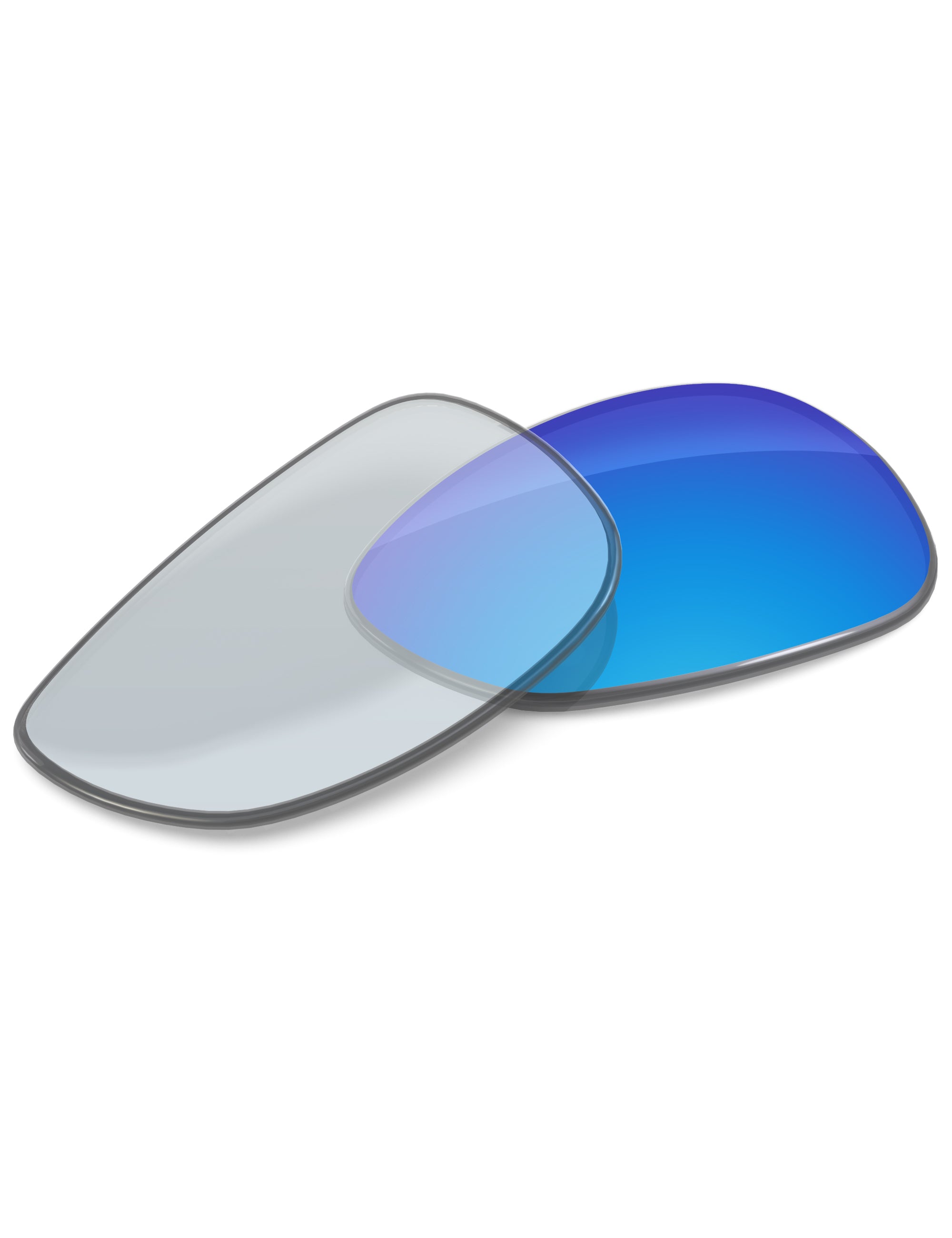 Sky Blue FlashMirror™ Photochromic-Non-Polarized